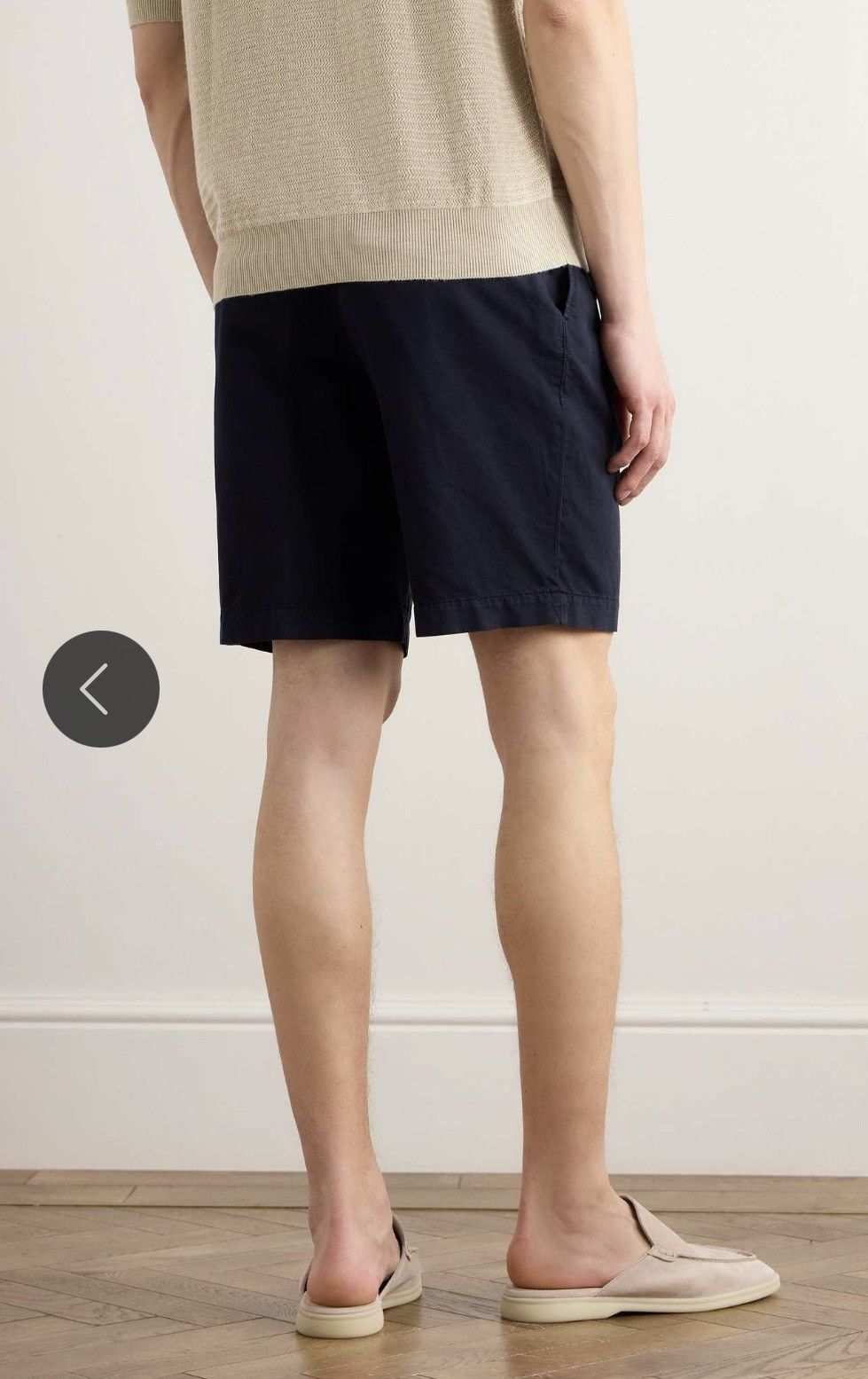 Ermenegildo Zegna Summer cotton & linen chino shorts Size US 38 / EU 54 - 3 Thumbnail