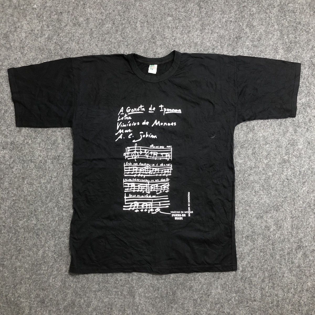 Vintage Vintage Bossa Nova Antonio Carlos Jobim T-Shirt Size US XL / EU 56 / 4 - 1 Thumbnail