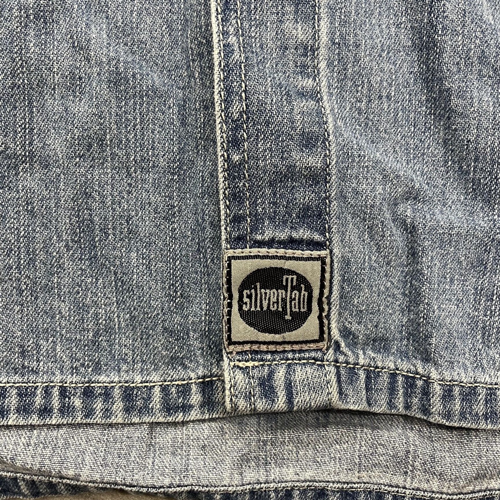 Levi's VINTAGE Levi's SilverTab Shirt Mens 2XL Denim Long Sleeve Workwear Relaxed 90s Size US XXL / EU 58 / 5 - 4 Thumbnail