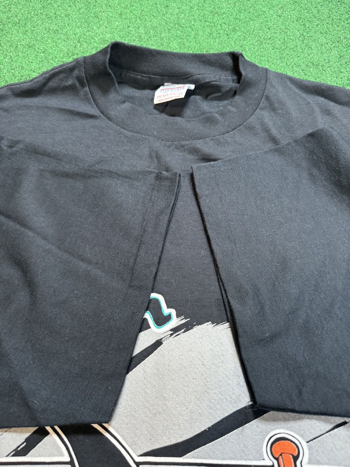 Vintage Vintage 90s San Jose Sharks One Size Fits All Night Shirt Size ONE SIZE - 4 Thumbnail