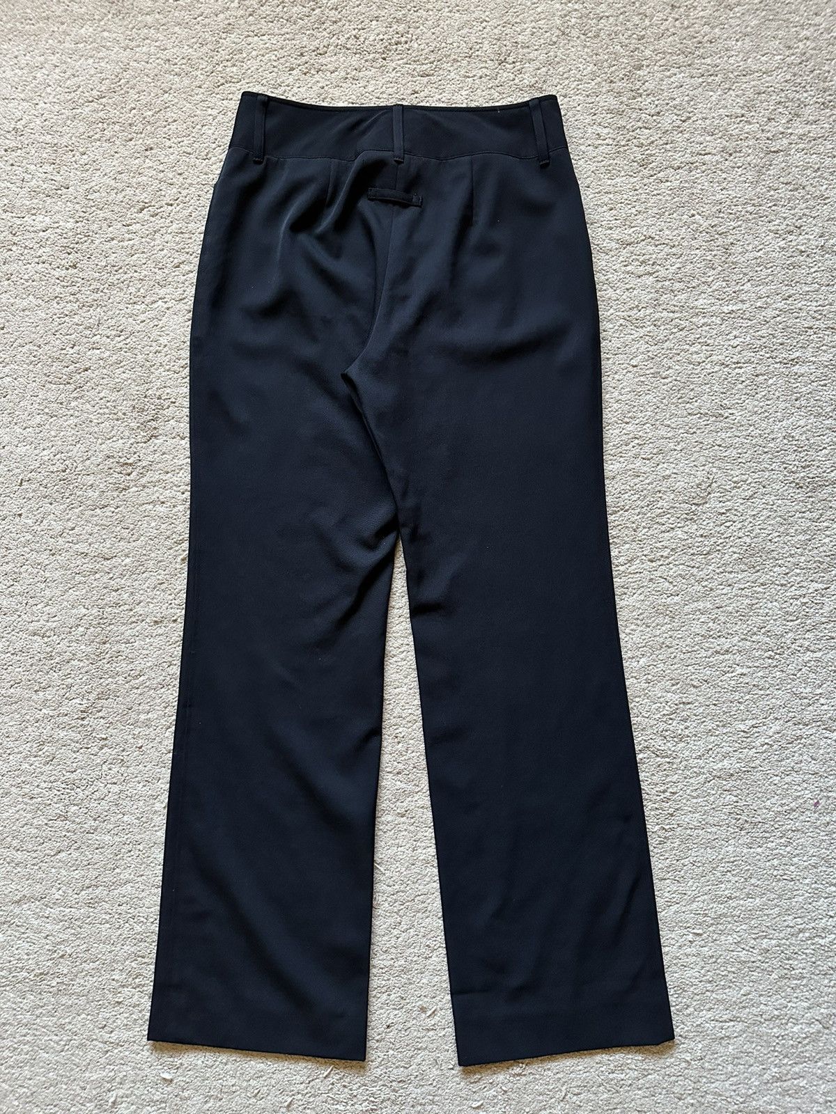 1990s Jean Paul Gaultier Classique Straight Leg Wool Pant