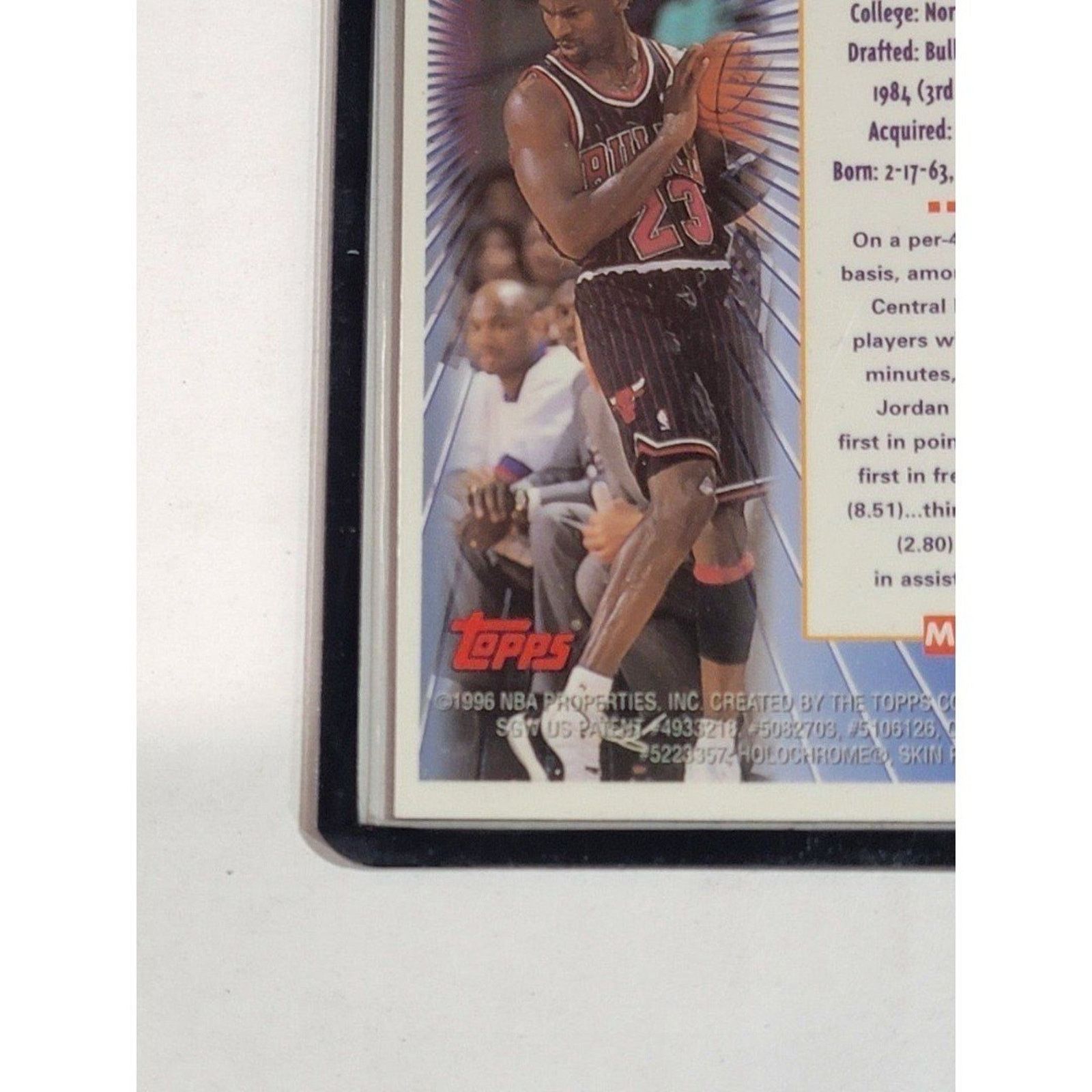 Other Michael Jordan Unpeeled 1996-97 Topps Finest Mystery #M14 Size ONE SIZE - 5 Thumbnail