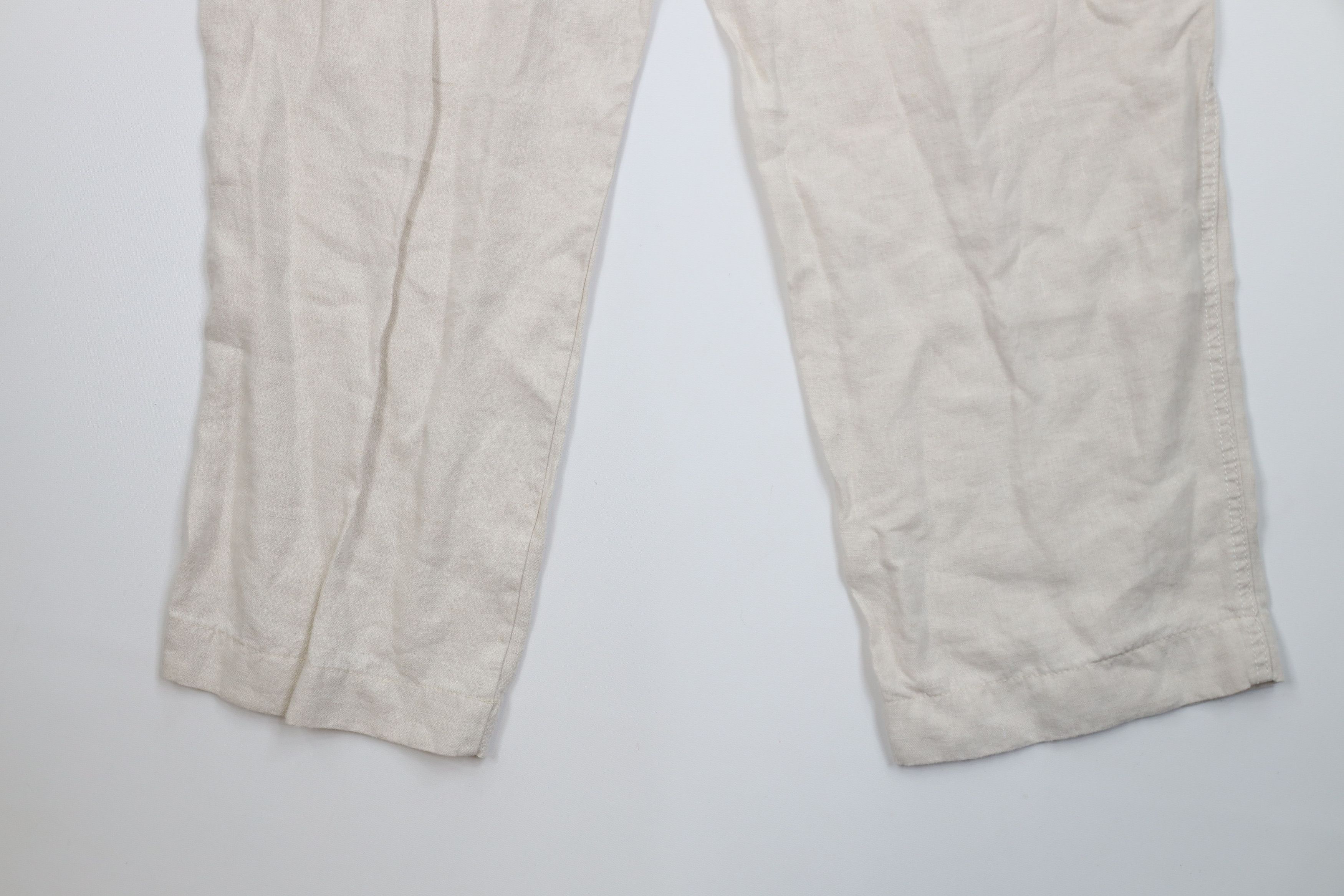 Tommy Bahama Vintage Tommy Bahama Linen Wide Leg Beach Harem Pants Beige Size US 38 / EU 54 - 13 Thumbnail