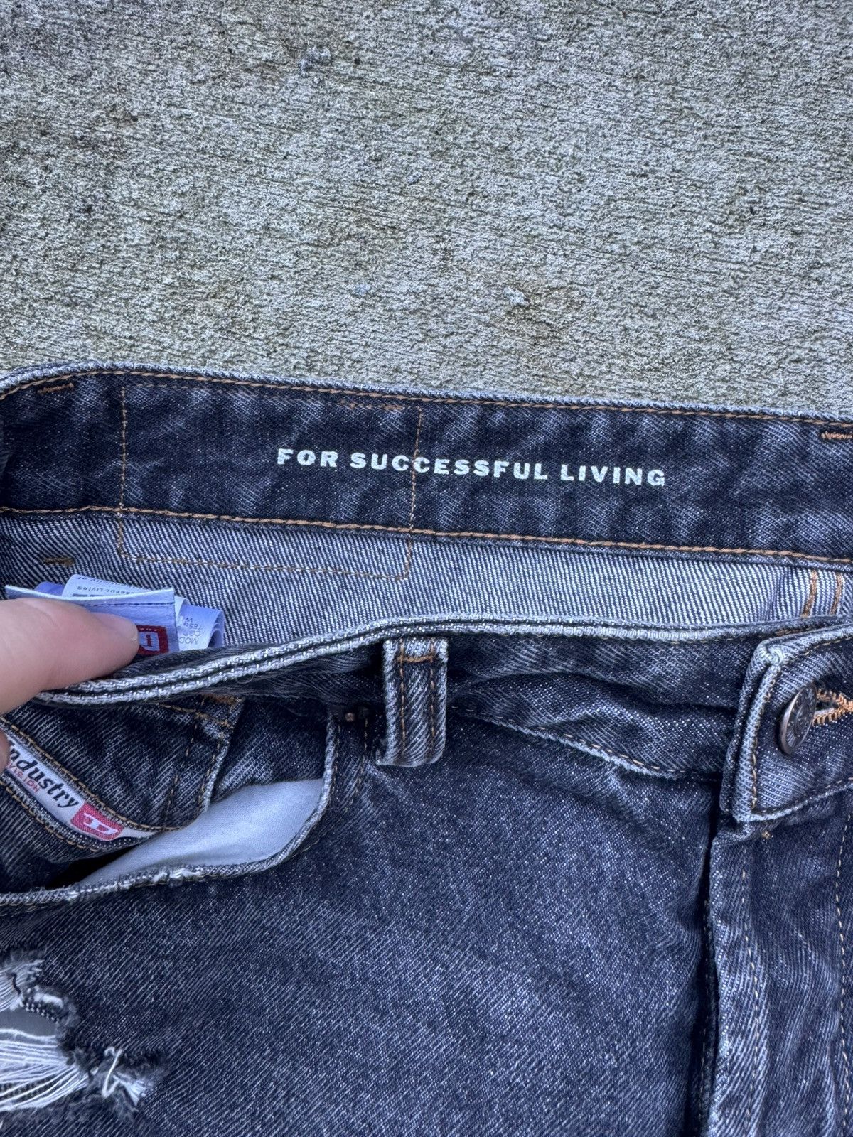 Diesel D-Rise Jeans Size US 34 / EU 50 - 3 Thumbnail