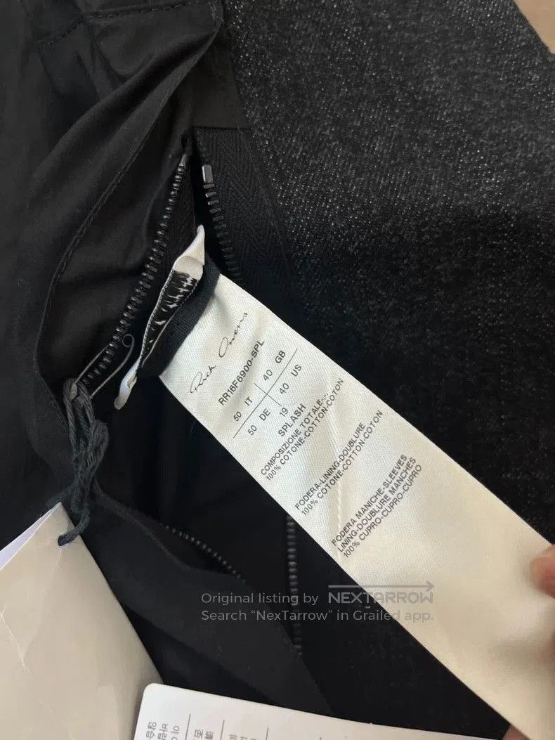 Rick Owens rick owens mastodon coat with paint design. Size US L / EU 52-54 / 3 - 9 Thumbnail