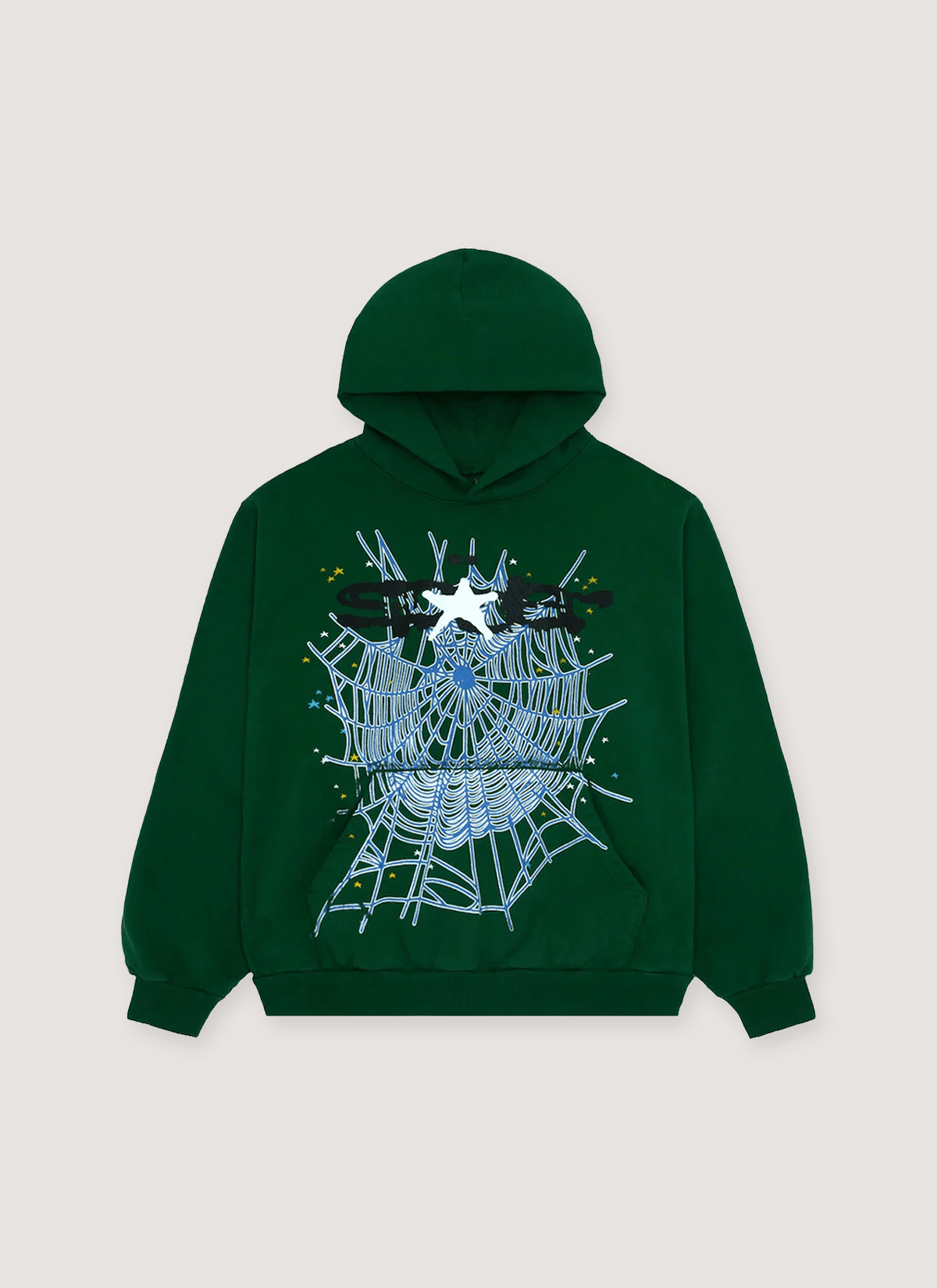 Sp5der Worldwide Web Sweatshirt Hunter Green Size US XL / EU 56 / 4 - 1 Preview