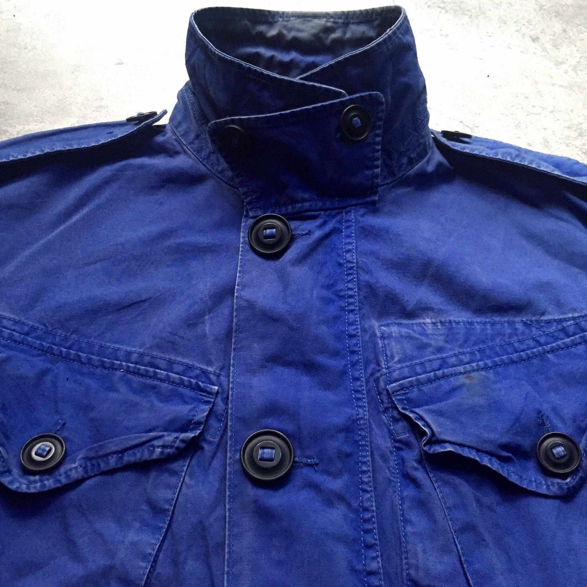 Polo Ralph Lauren Polo RL M65 Washed Blue Slang Multipocket Jacket M-L Size US M / EU 48-50 / 2 - 6 Thumbnail