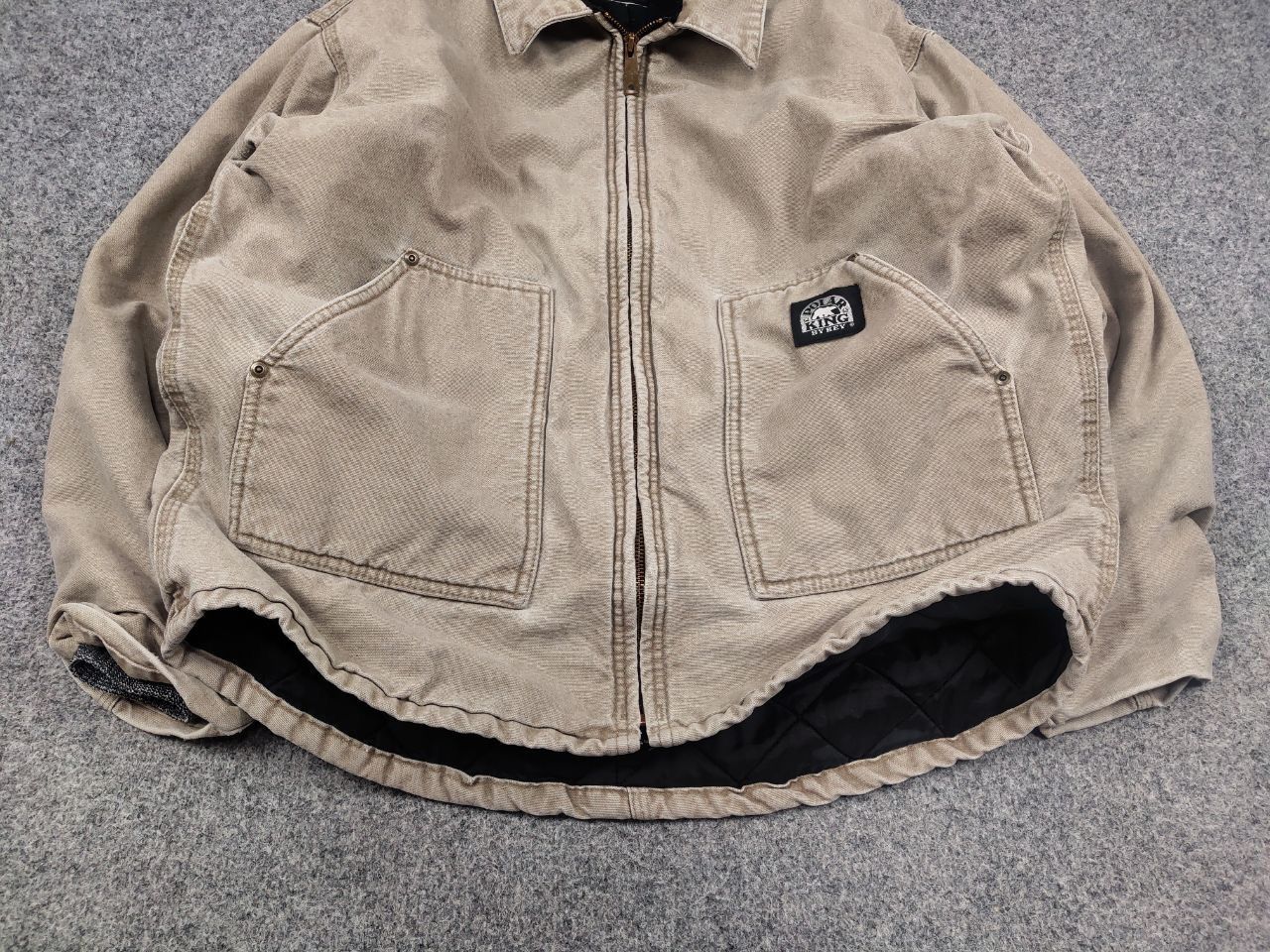 Carhartt Vintage 90's USA Polar King key Jacket detroit carhartt Syle Size US L / EU 52-54 / 3 - 5 Thumbnail
