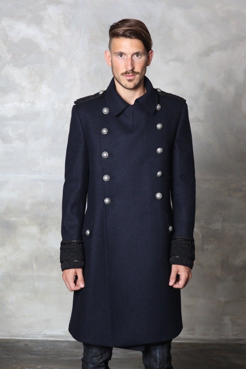 Balmain Balmain FW12 Embroidered Coat Size US S / EU 44-46 / 1 - 1 Thumbnail