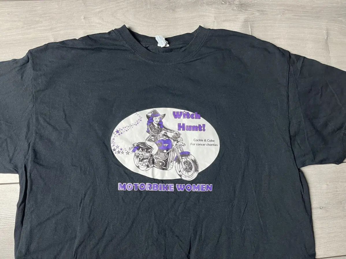 Band Tees Vintage Motorbike women tshirt size XLarge Size US XL / EU 56 / 4 - 3 Thumbnail