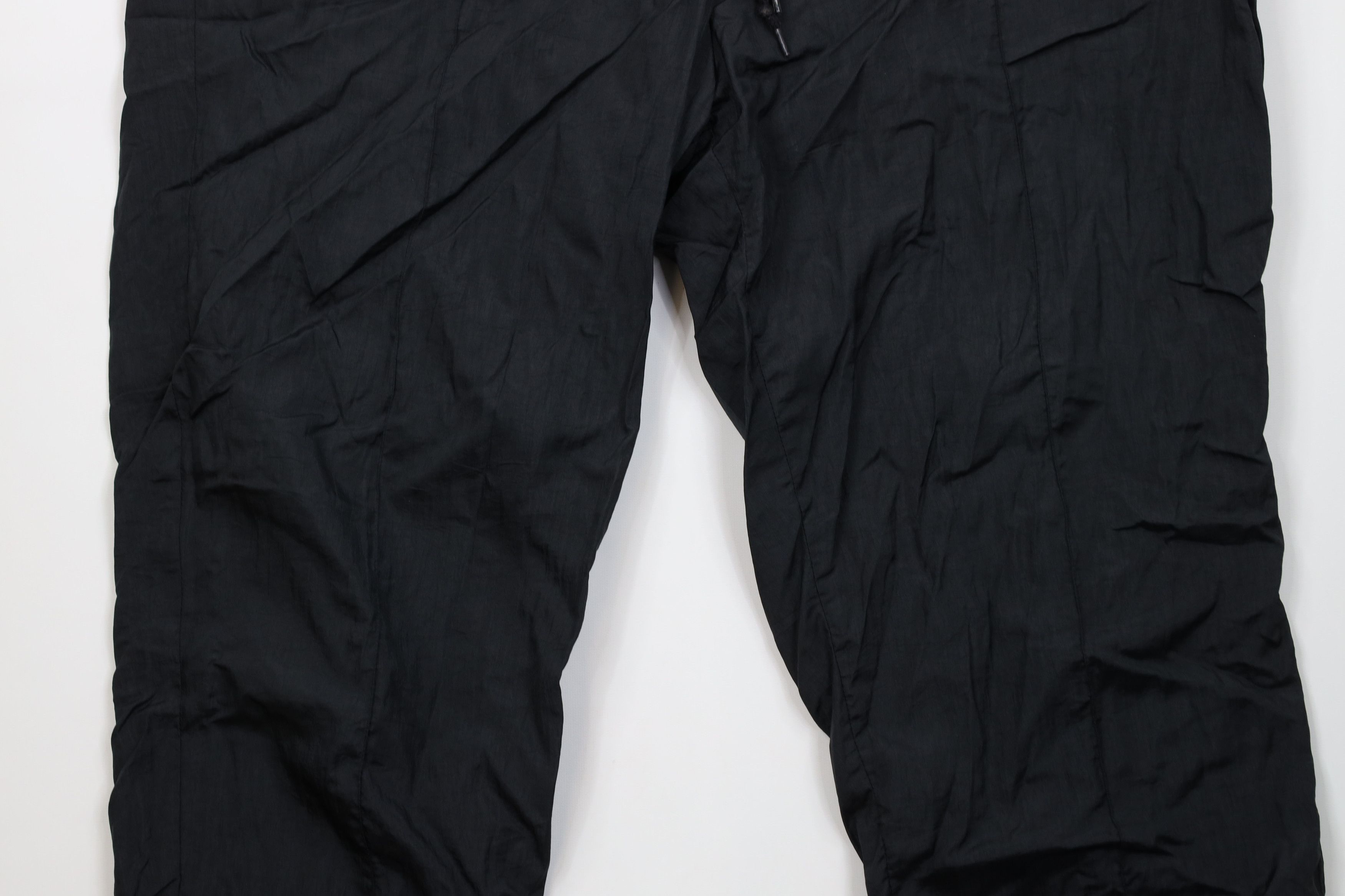 Vintage Vintage 90s Streetwear Wide Leg Windbreaker Pants Black Size US 38 / EU 54 - 3 Thumbnail