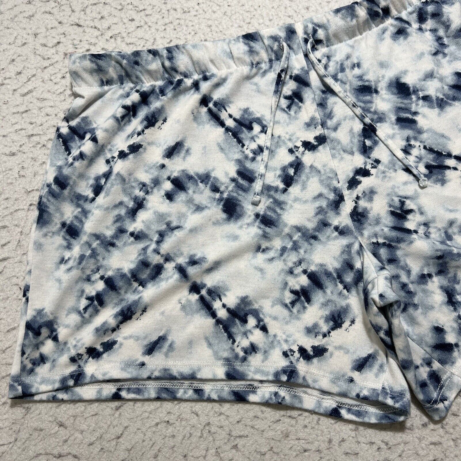Lucky Brand Lucky Brand Sleep Shorts Light Blue Tie Dye Loungewear Size 38" / US 16 / IT 52 - 2 Thumbnail
