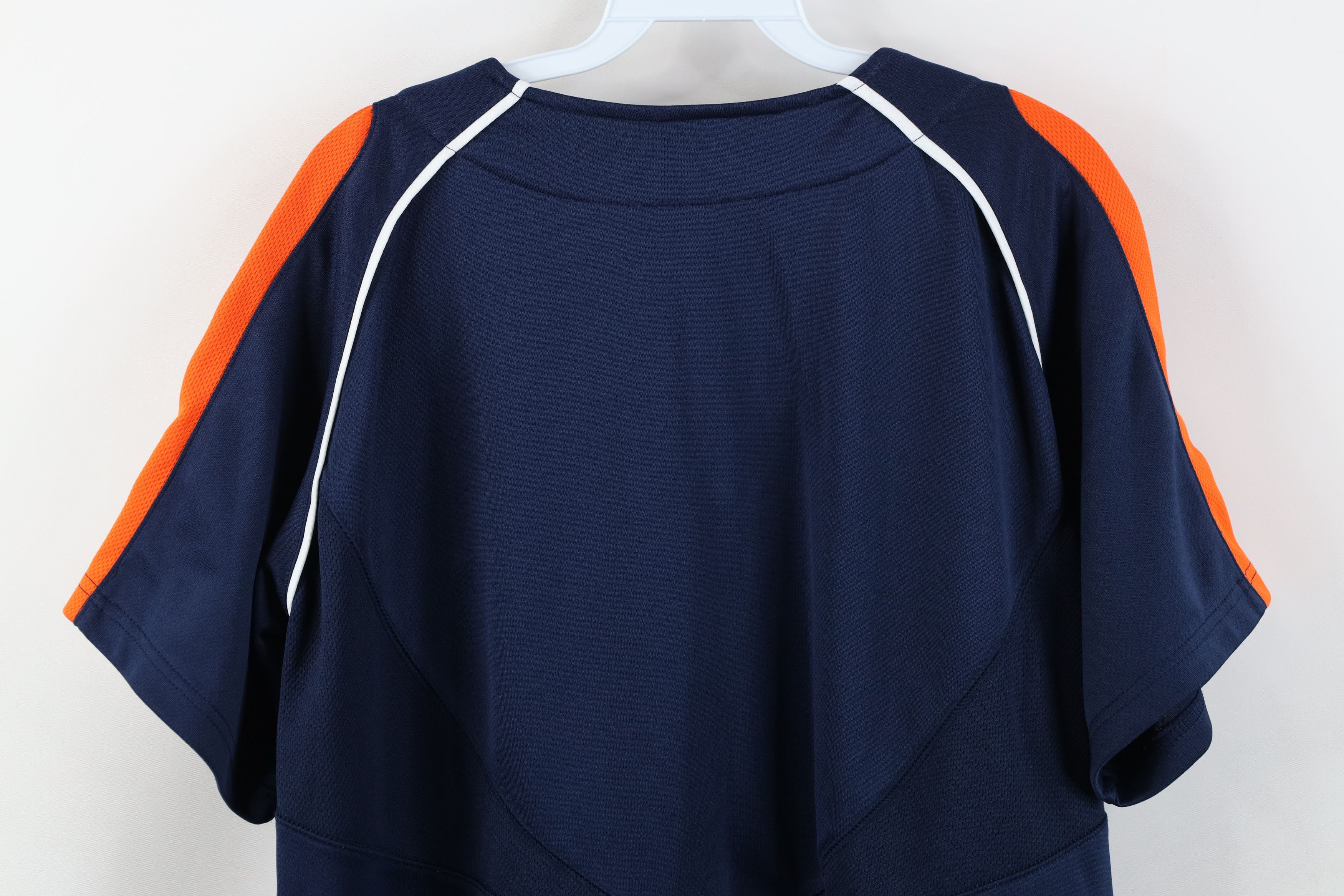 Nike Vintage Nike Swoosh Detroit Tigers Baseball Jersey Blue Size XXL / US 16-18 / IT 52-54 - 12 Thumbnail