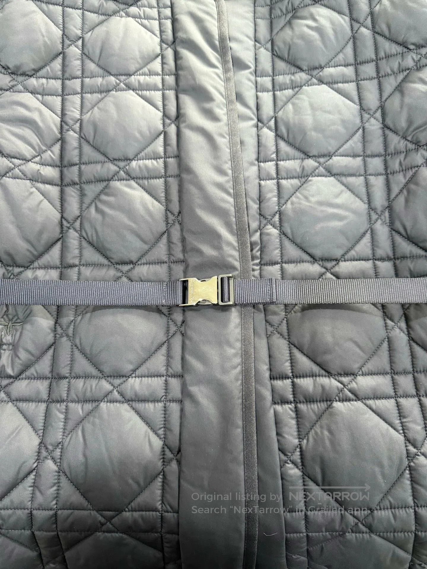 Dior Dior Quilted Cannage Belted Coat. Size XS / US 0-2 / IT 36-38 - 5 Thumbnail