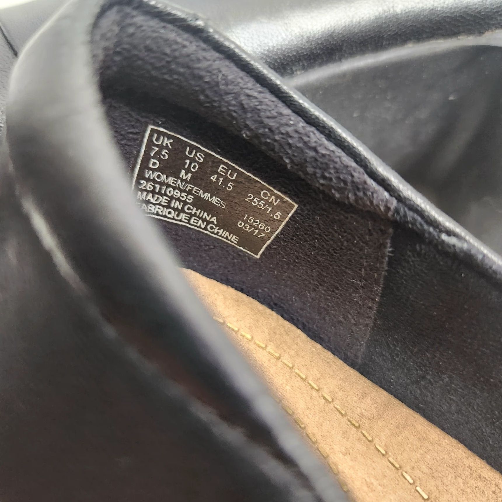 Clarks Clarks Collection Women's Black Casual Slip-On Heeled Loafer Size 10 M Size US 10 / IT 40 - 8 Thumbnail