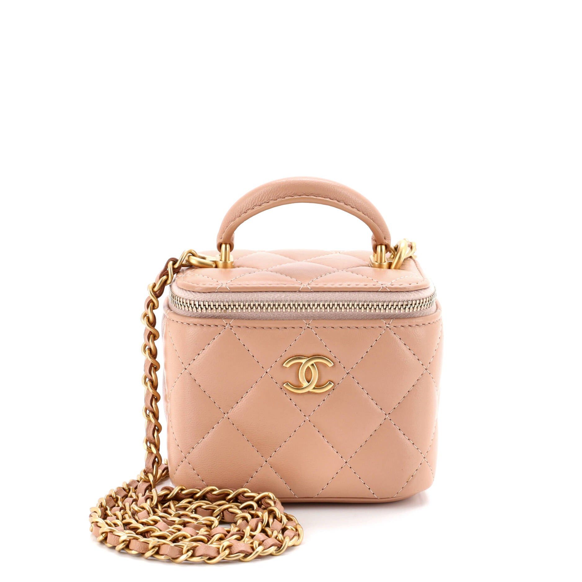 Chanel Classic Top Handle Vanity Case with Chain Size ONE SIZE - 1 Thumbnail