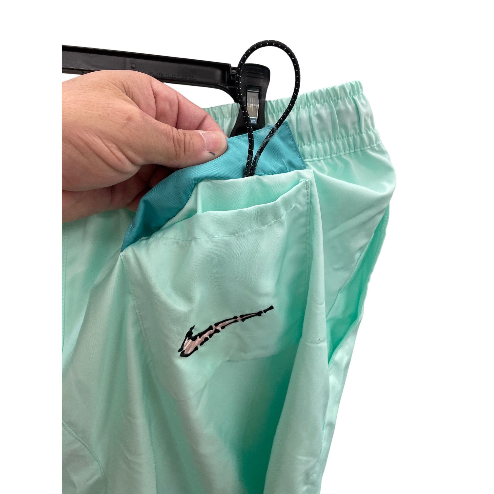 Nike Nike Swoosh mens green swim trunks shorts size XL SKU 8471 Size US 44 / EU 60 - 11 Thumbnail