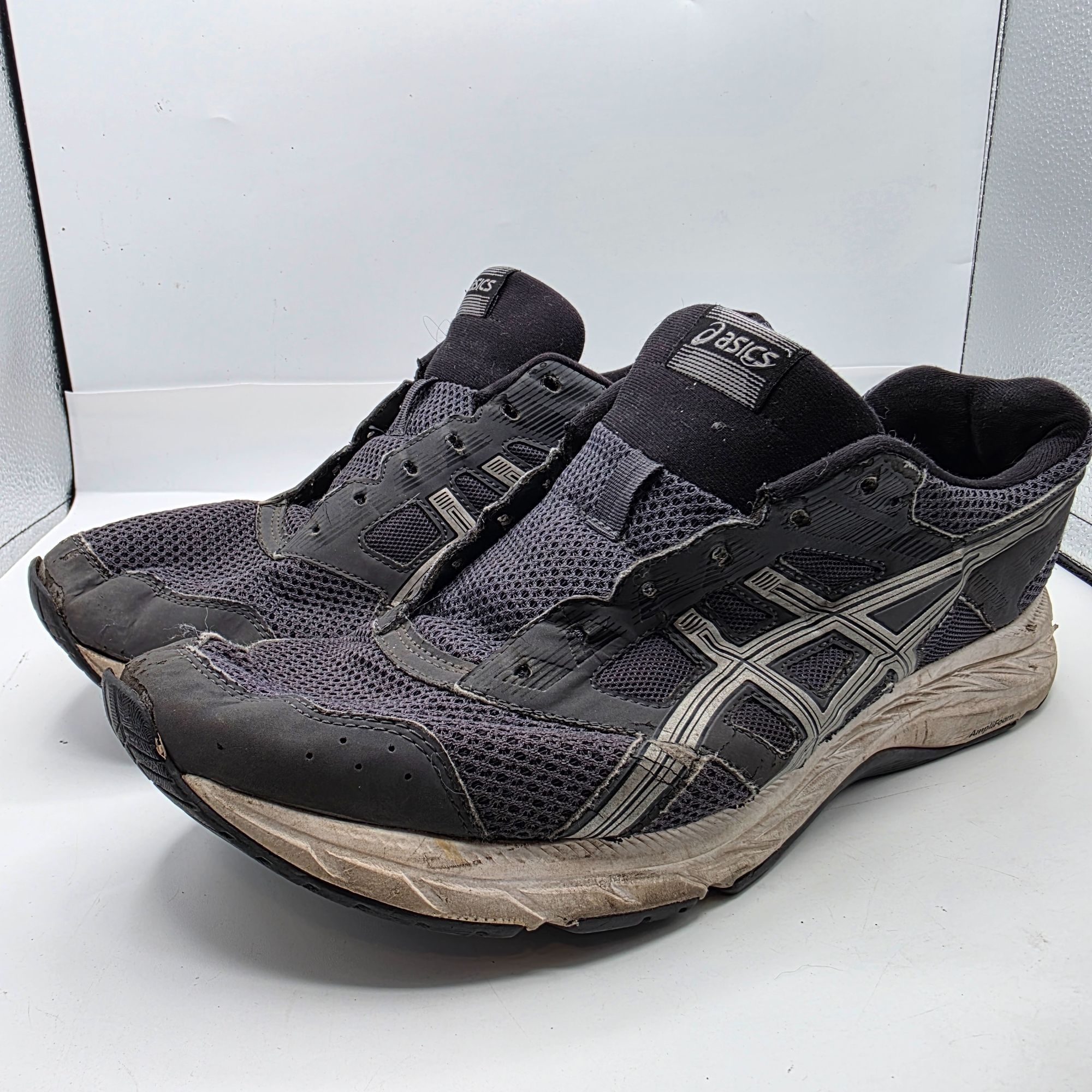 Asics Asics Gel Contend 5 Extra Wide Mens Size 13 Black Gray Runni Size US 13 / EU 46 - 3 Thumbnail