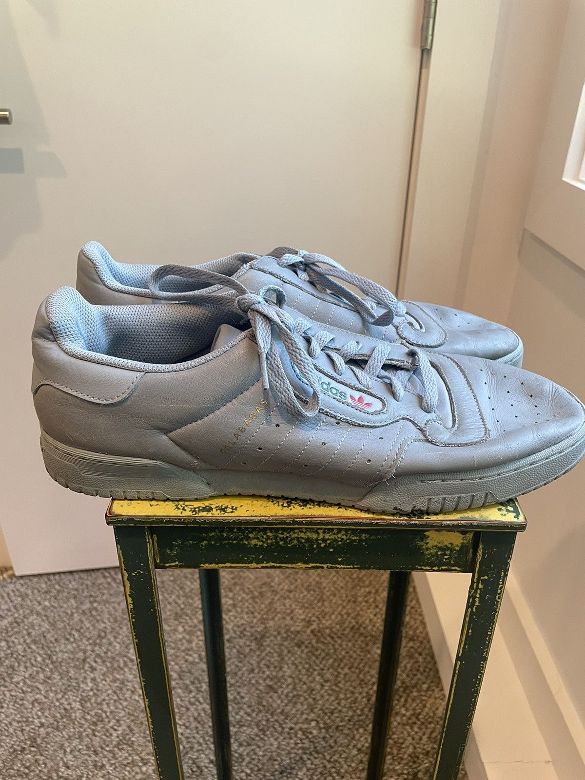 Adidas Yeezy Calabasas in Blue Grey Size US 13 / EU 46 - 5 Thumbnail