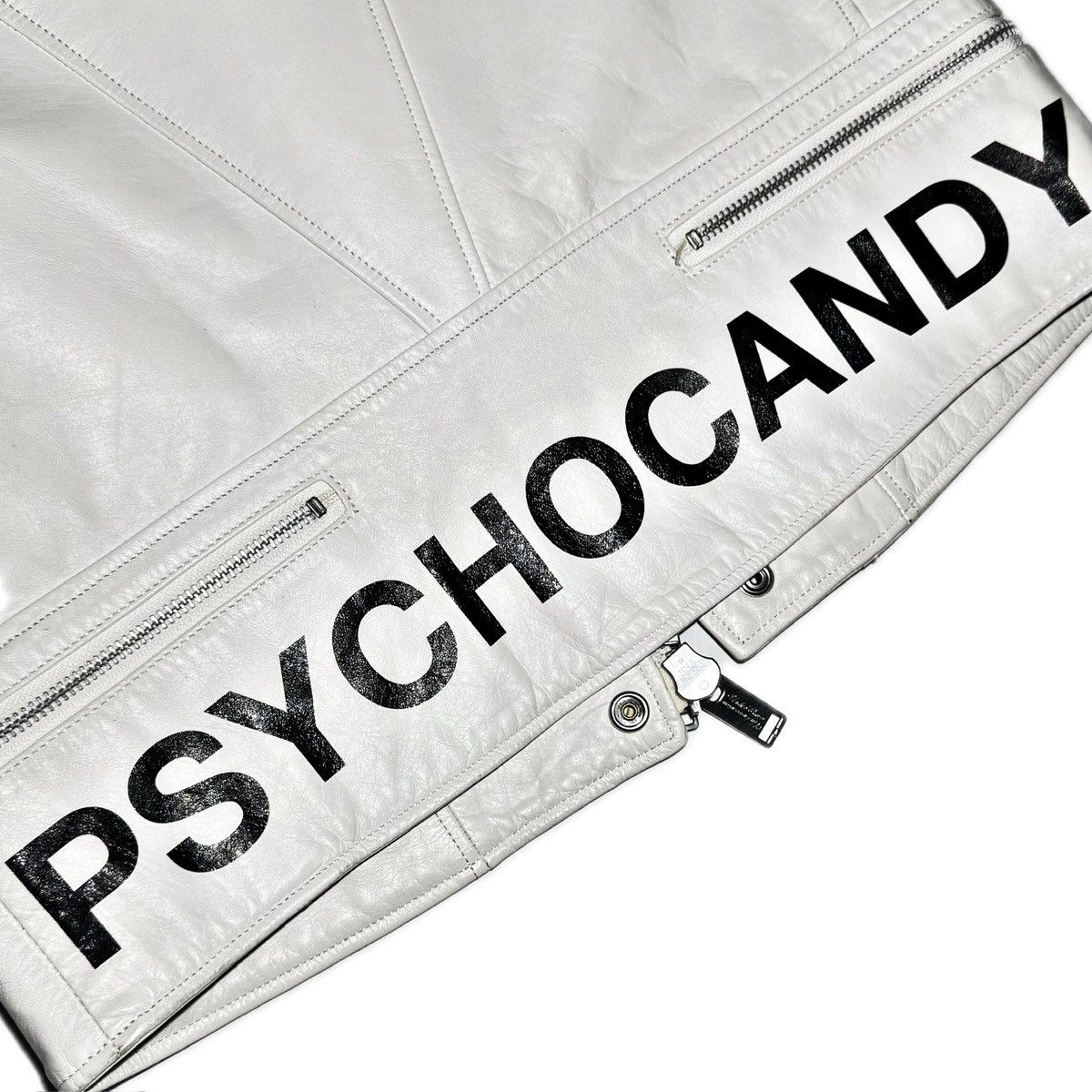Undercover Undercover SS14 *1/1* PSYCHOCANDY leather rider jacket Size US S / EU 44-46 / 1 - 5 Thumbnail