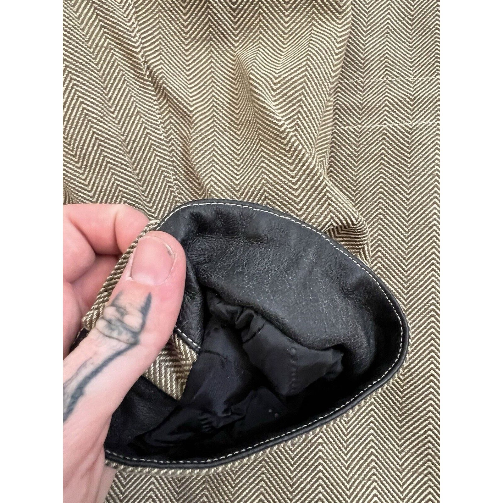 Nike Nike AF1 ‘82 RARE VTG Jacket Coat Mens L Herringbone Pattern Size US L / EU 52-54 / 3 - 17 Thumbnail