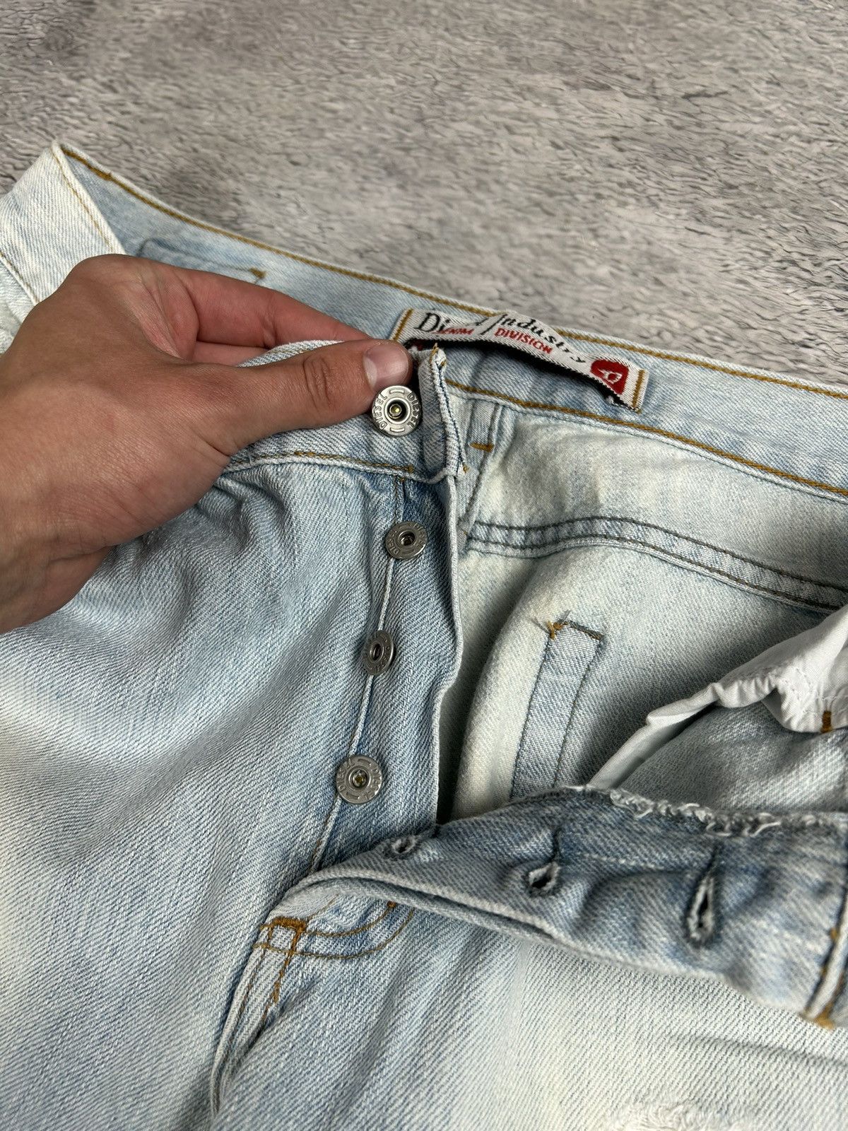 Diesel × Japanese Brand × Vintage Archive Diesel vintage jeans Distressed denim odlmoney Size US 34 / EU 50 - 9 Thumbnail