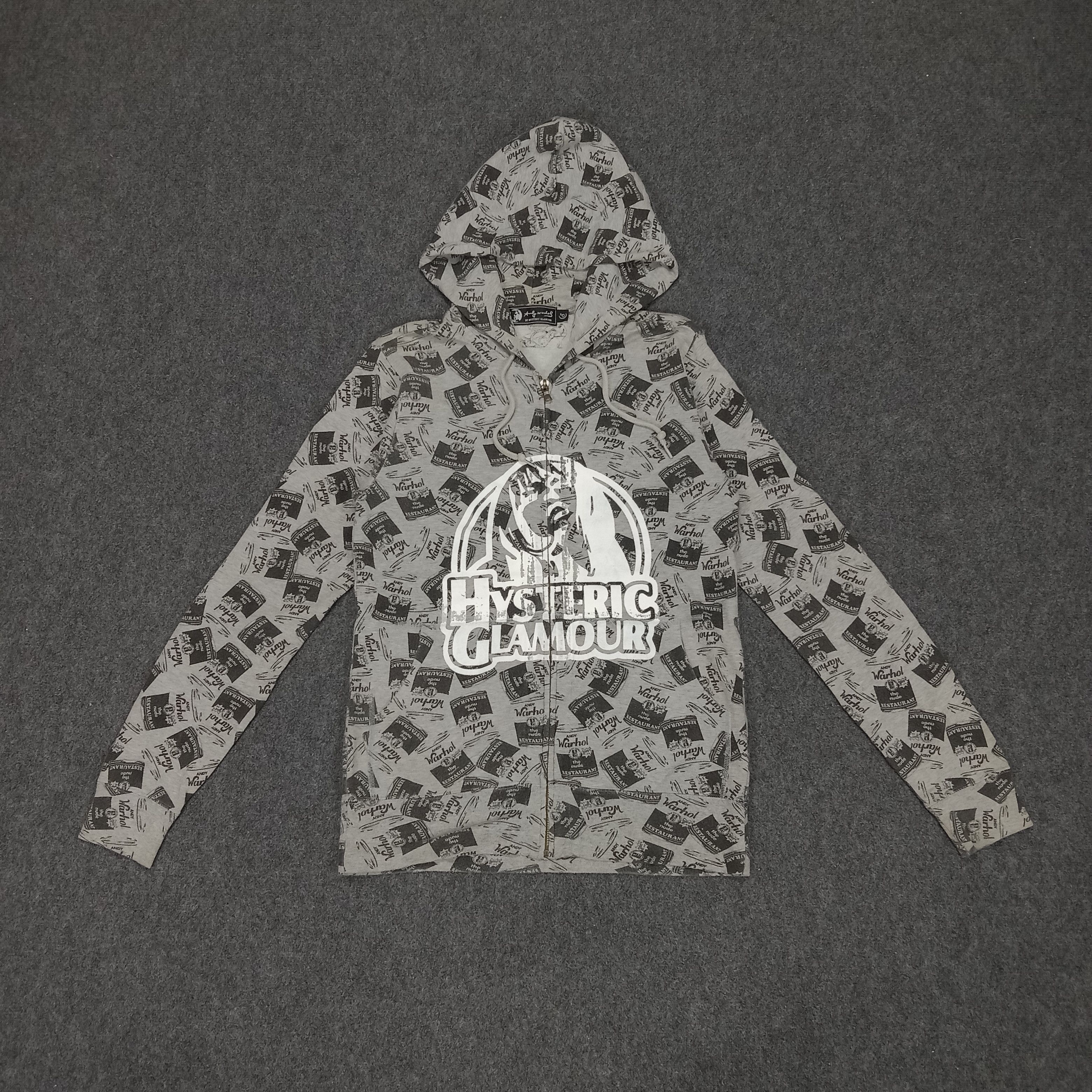 Hysteric Glamour Hysteric Glamour x Andy Warhol Sweatshirt Hoodies Size US XS / EU 42 / 0 - 1 Thumbnail
