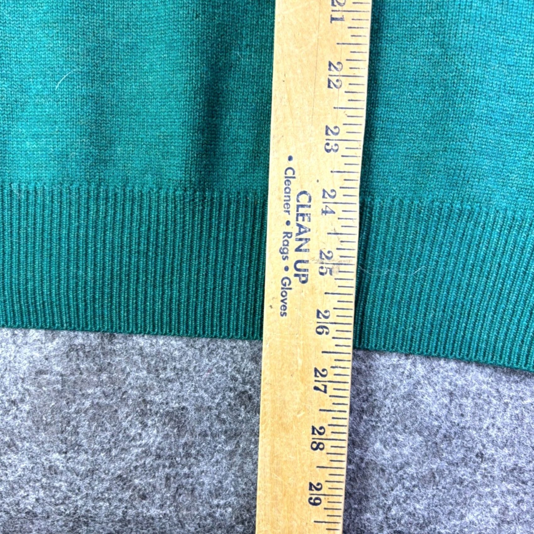 Polo Ralph Lauren Polo Golf Ralph Lauren Mens Green 100% Merino Wool Quarter Zip Sweater Size M Size US M / EU 48-50 / 2 - 4 Thumbnail