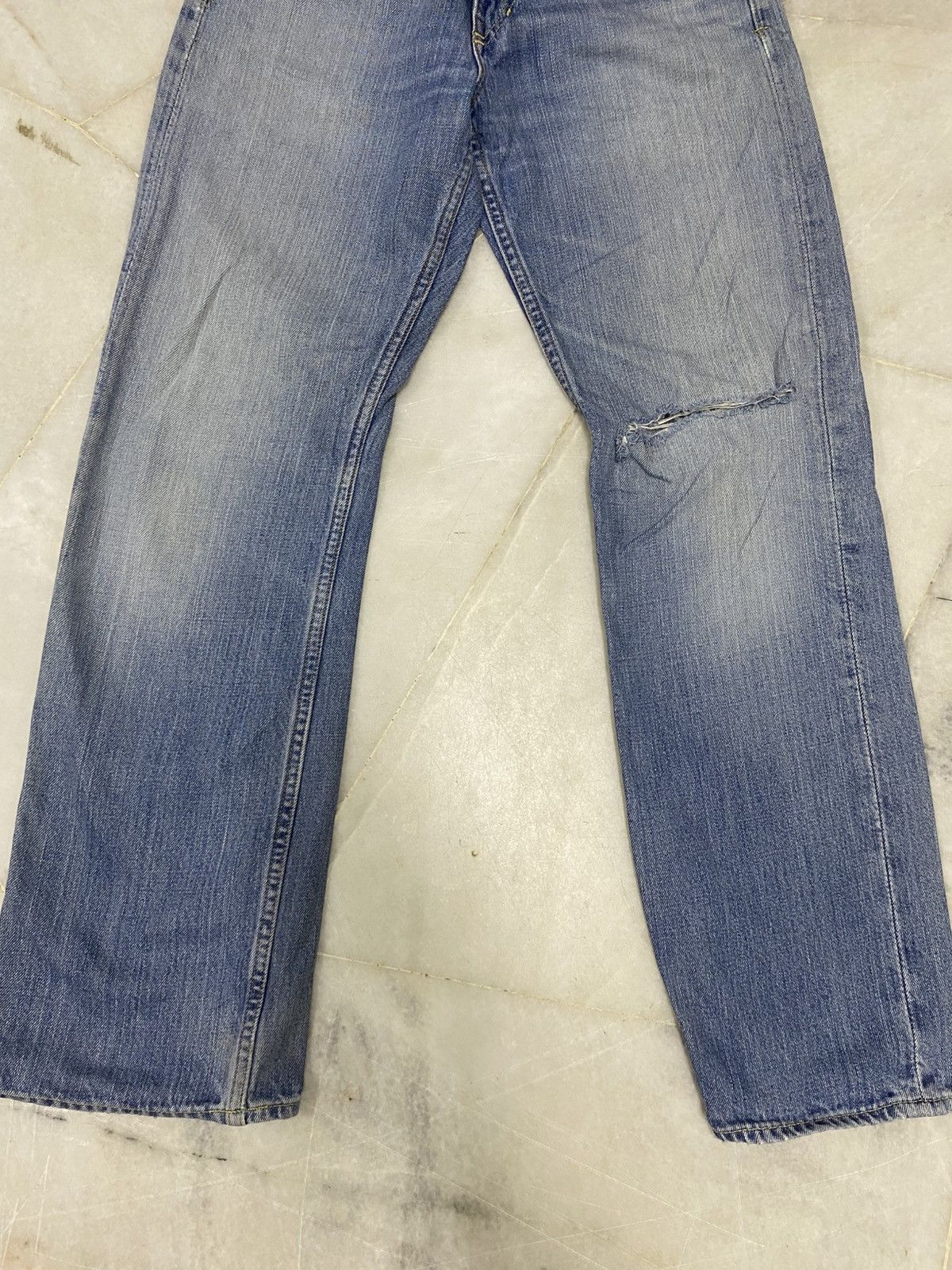 Polo Ralph Lauren Size 30x29 Vintage Polo Ralph Lauren Distressed Jeans Faded Size US 29 - 2 Thumbnail