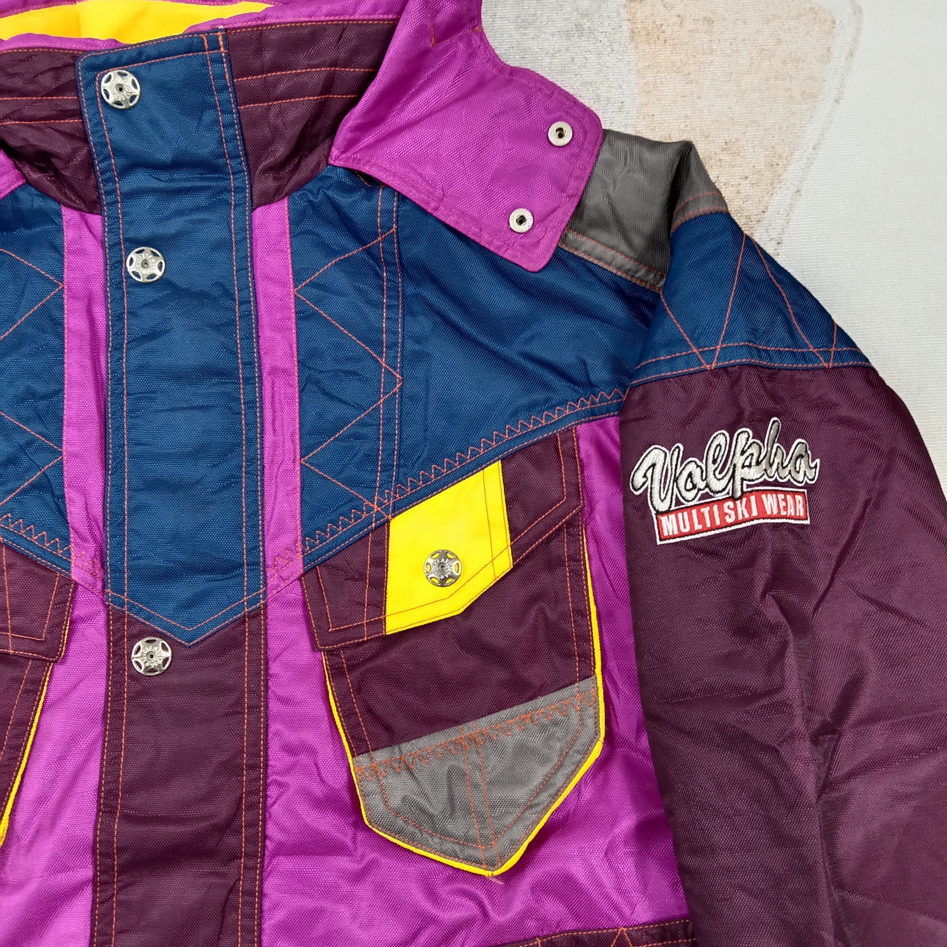 Other 90's Volpha Apres Ski Wear Multicolor Jacket C274N22 Size US XXL / EU 58 / 5 - 3 Thumbnail