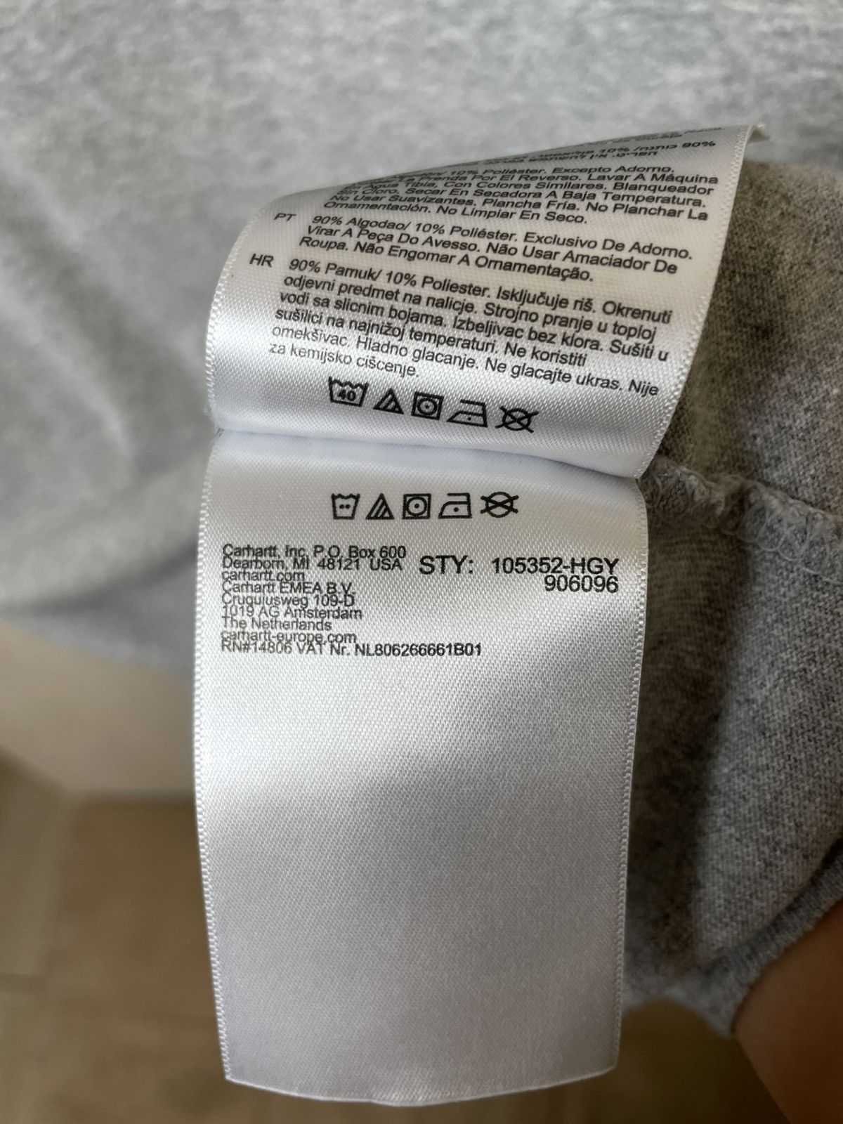 Carhartt Carhartt pocket t-shirt Size US M / EU 48-50 / 2 - 9 Thumbnail