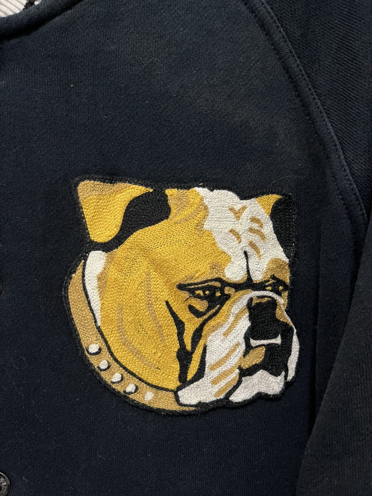 Polo Ralph Lauren × RRL Ralph Lauren × Ralph Lauren Polo RL Bulldog One Love Varsity Jacket Size US L / EU 52-54 / 3 - 3 Thumbnail