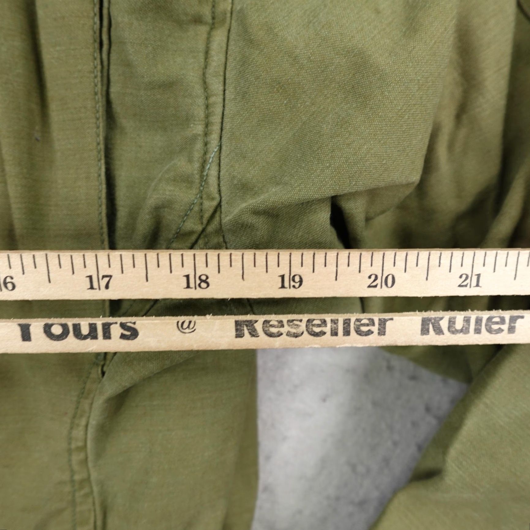 Vintage VINTAGE Rolane Sportswear US Army Jacket Mens Small Green Military Coat OG-107 60s Casual Workwear Size US 29 - 6 Thumbnail