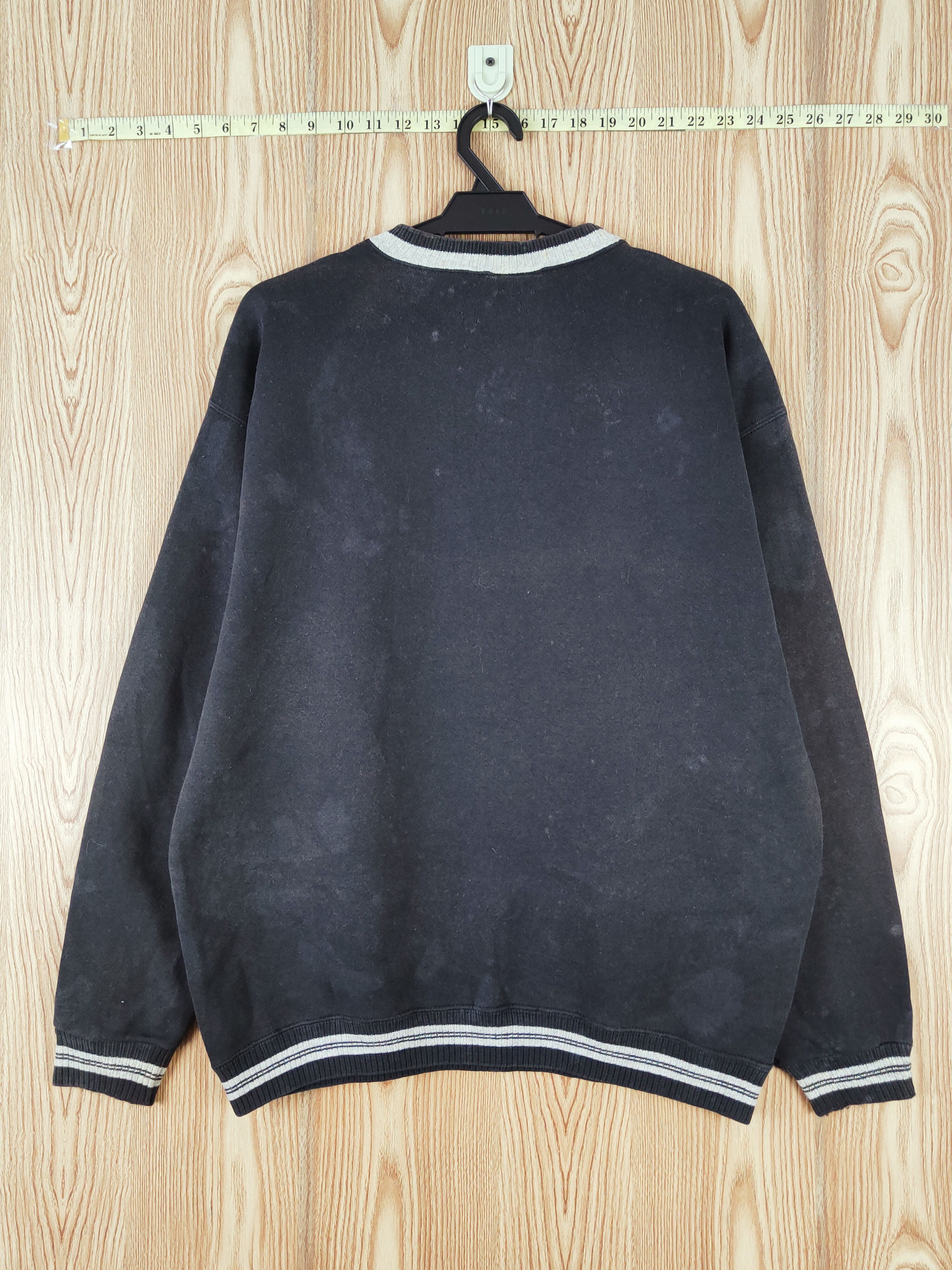 Japanese Brand × Vintage Discus Athletic Black Faded Sweatshirts #W810 Size US L / EU 52-54 / 3 - 8 Thumbnail