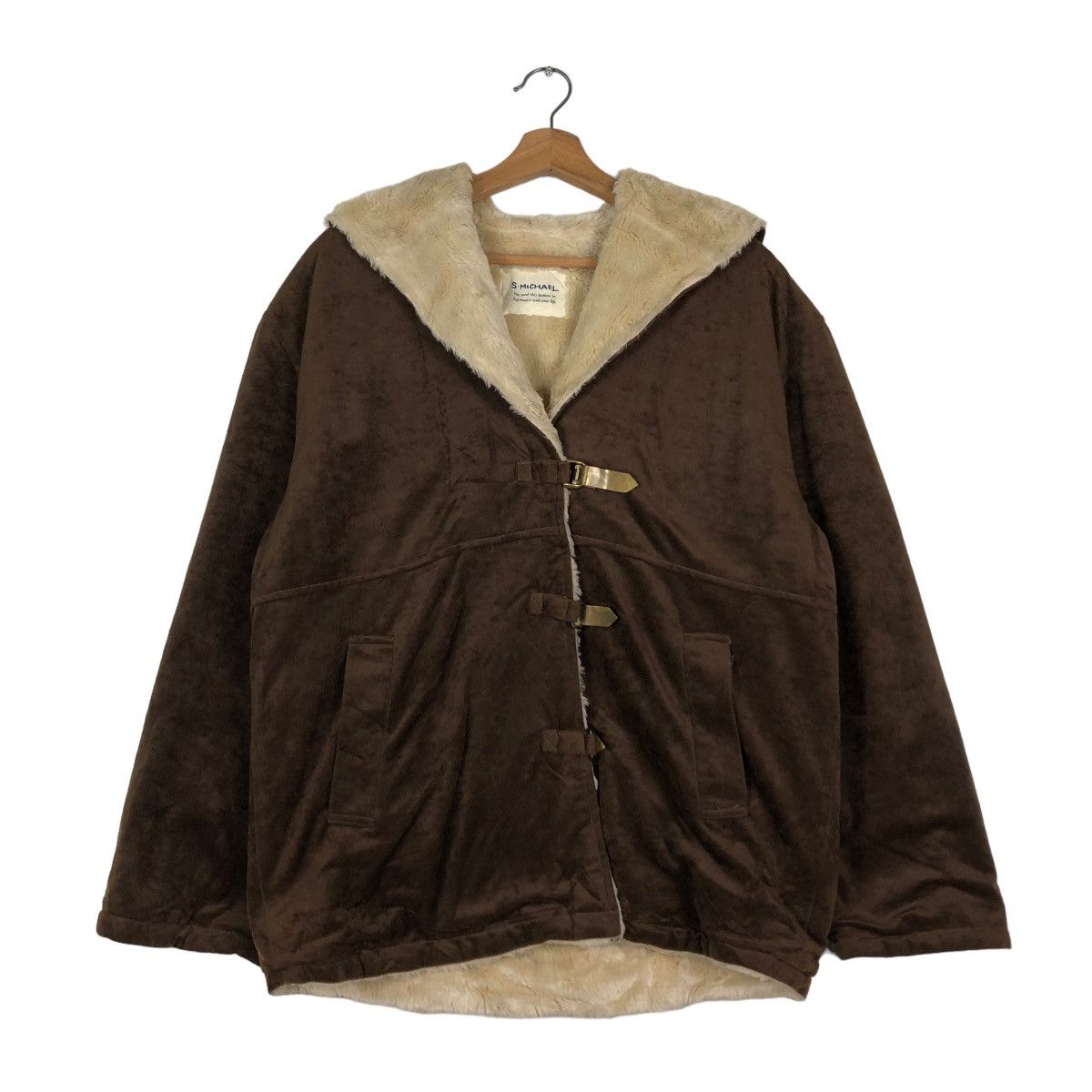 Japanese Brand × Vintage 📌VINTAGE BIKER JACKET S-MICHAEL MINK FUR SHEARLING Size US M / EU 48-50 / 2 - 2 Thumbnail