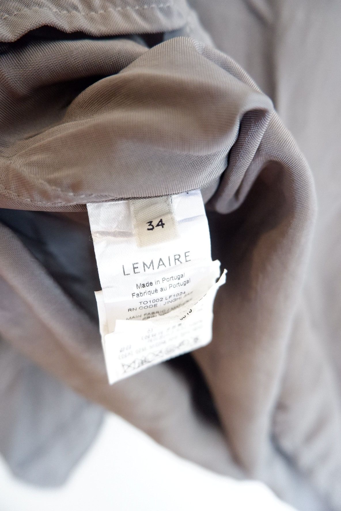 Lemaire LEMAIRE Vareuse Half Button Silk Shirts 2023 Size US S / EU 44-46 / 1 - 8 Thumbnail