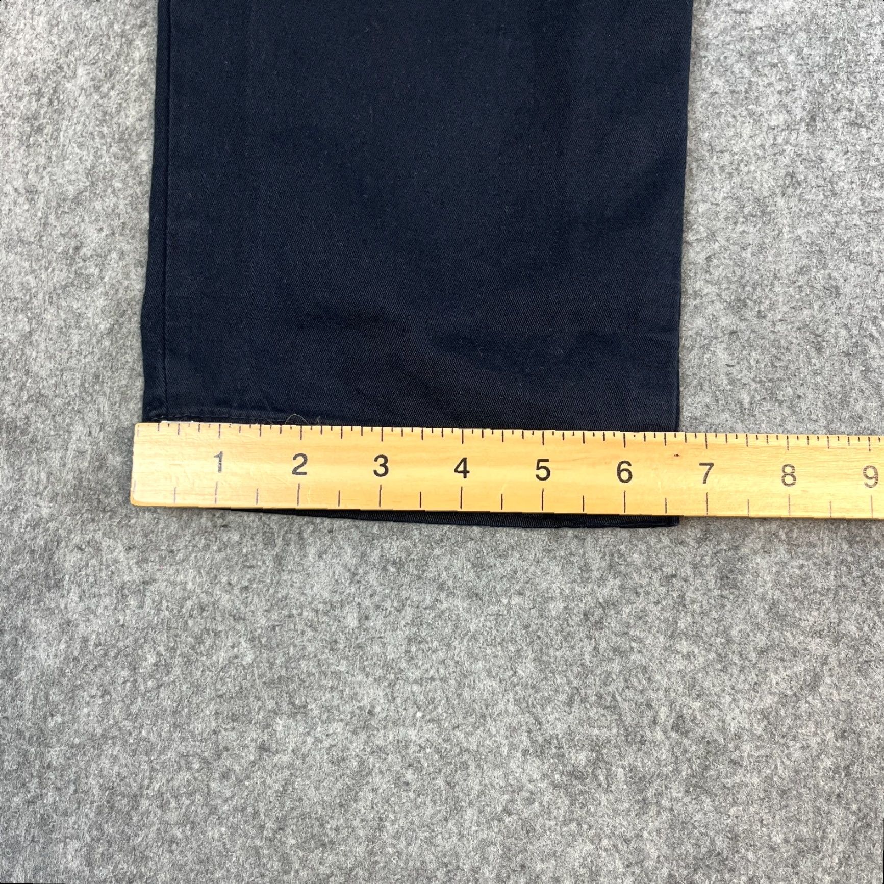 Tommy Hilfiger Tommy Hilfiger Mens Chino Trousers Pants Slim Tapered 34 Blue Cotton Elastan 5-Pocket Preppy Size US 34 / EU 50 - 3 Thumbnail