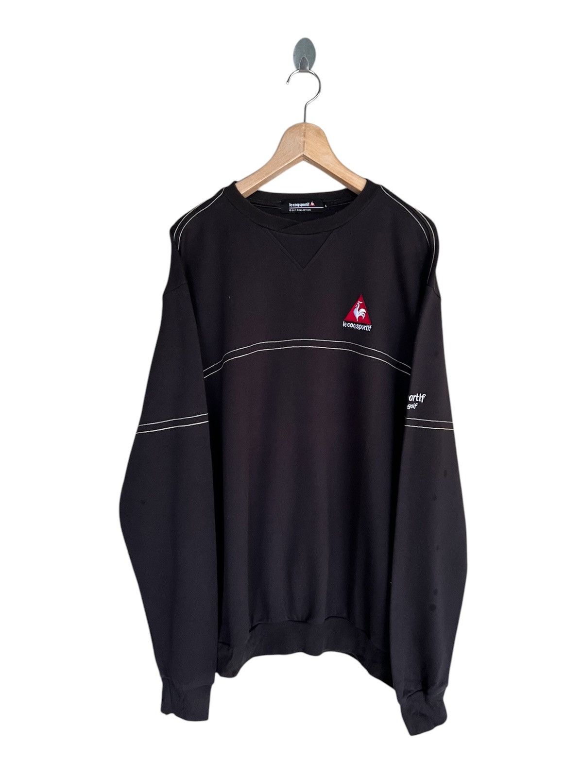 Le Coq Sportif Lecoqsportif Small Logo Sweatshirt Size US L / EU 52-54 / 3 - 1 Thumbnail