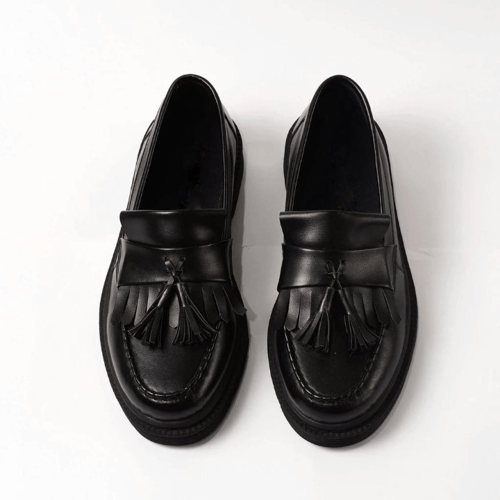 Ivy Crew × Simple Shoes Blake Leather Loafer Black Size US 10 / EU 43 - 3 Thumbnail