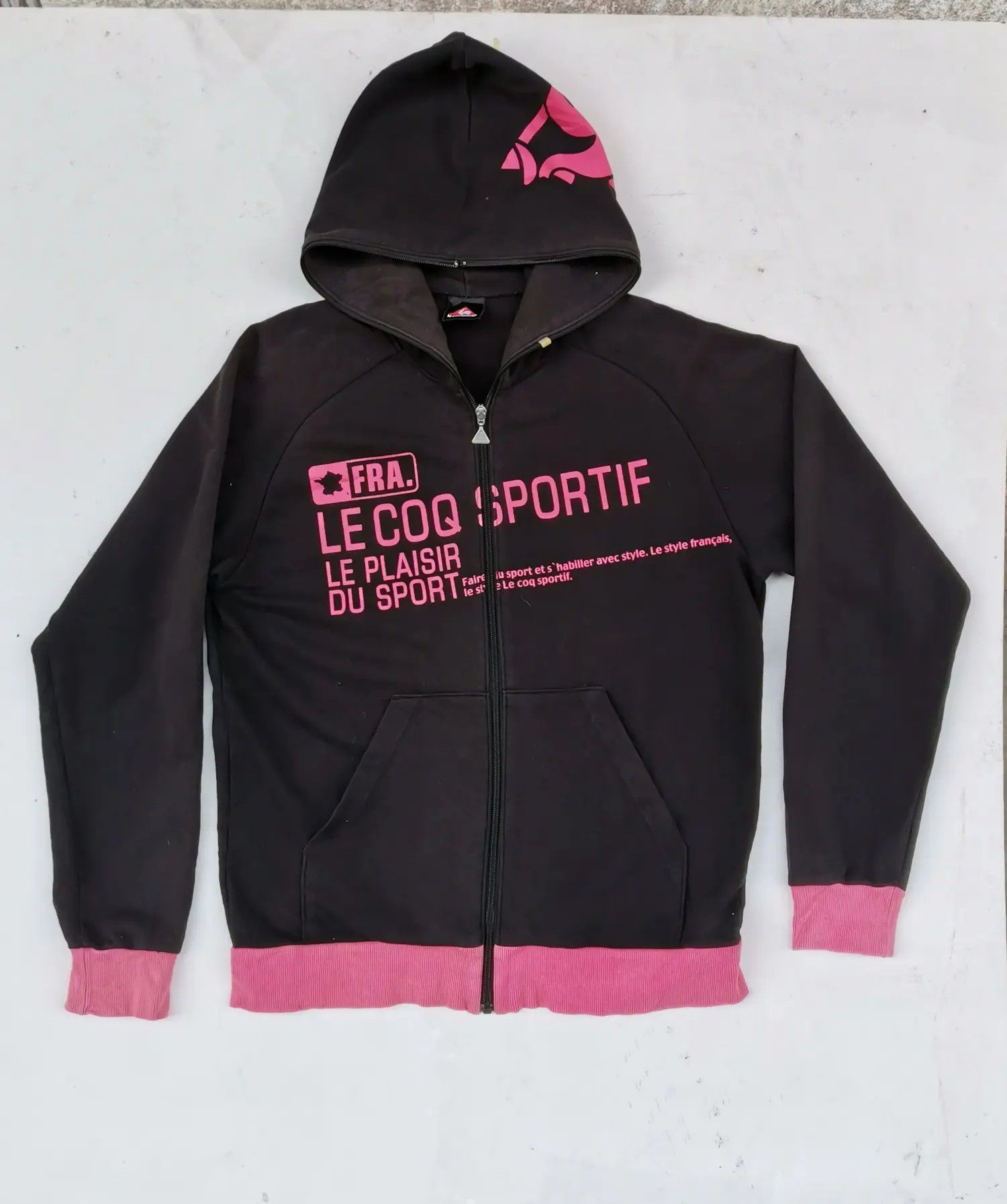 Le Coq Sportif Le Coq Sportif Big Logo Hoodie Sweaters Size US L / EU 52-54 / 3 - 1 Thumbnail