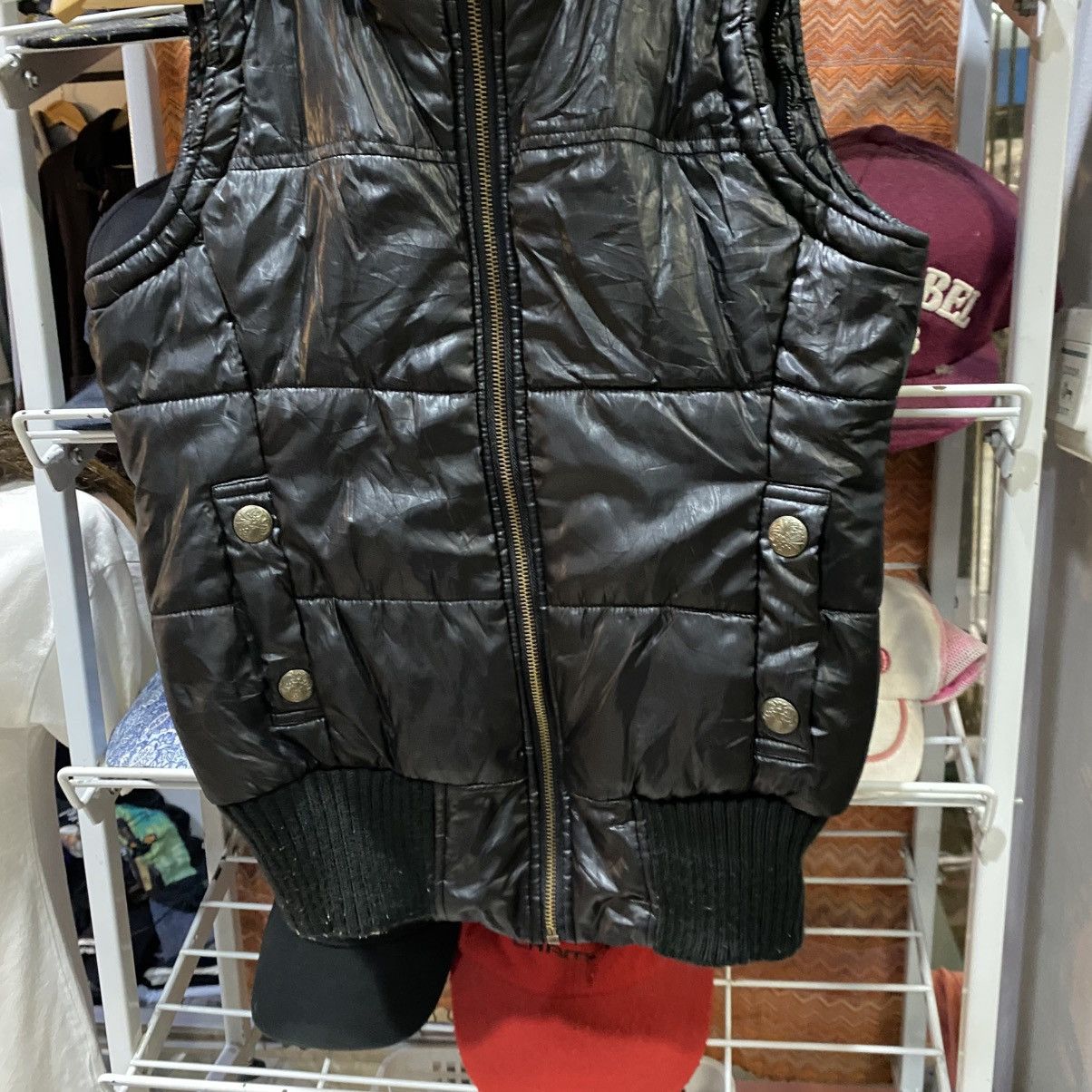 semanticdesign Vintage Semantic Designs Padding Double Layer Vest Size US XS / EU 42 / 0 - 6 Thumbnail