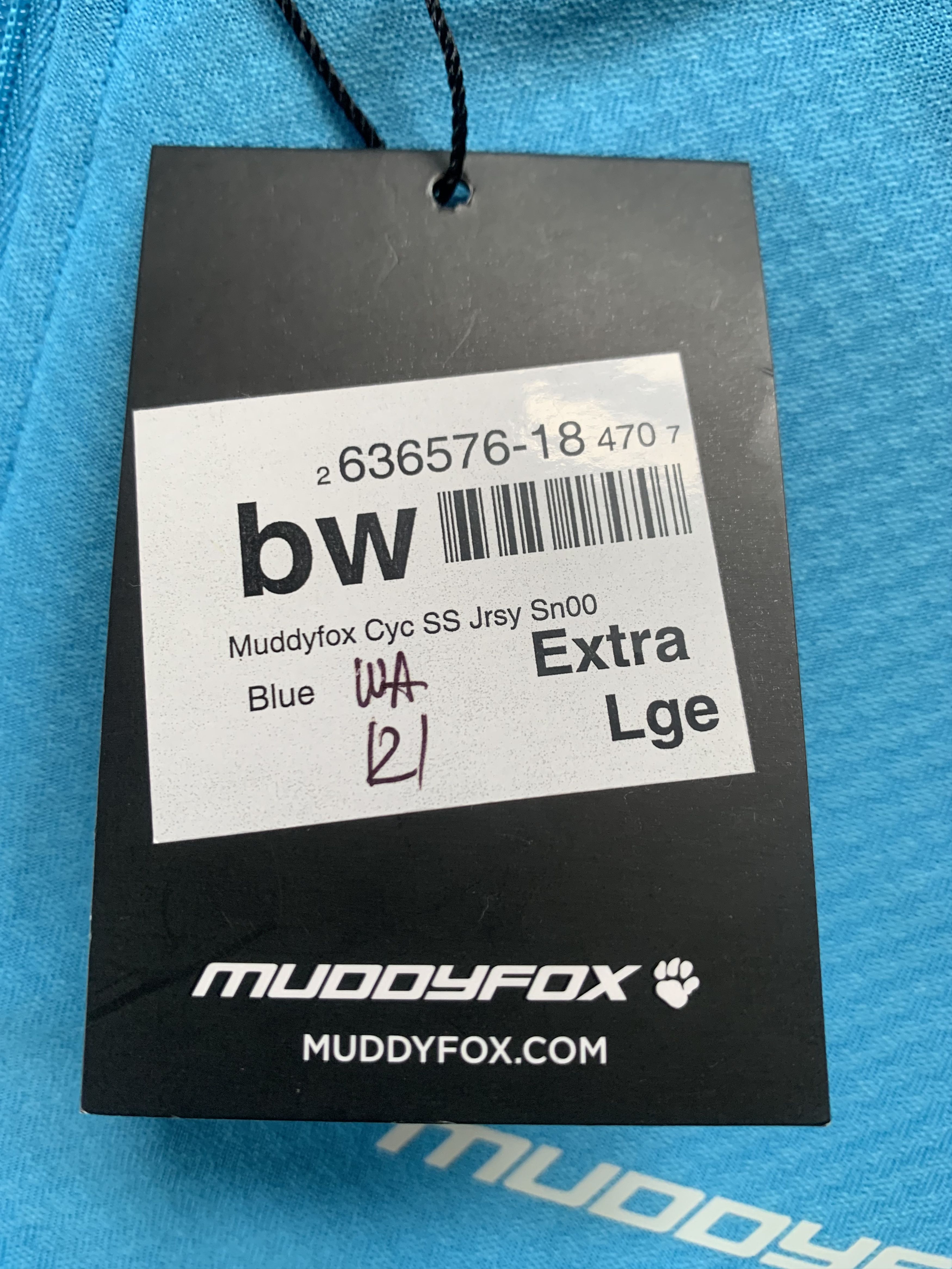 Other Muddyfox Blue Half Zip Cycling Jersey Size US L / EU 52-54 / 3 - 8 Thumbnail