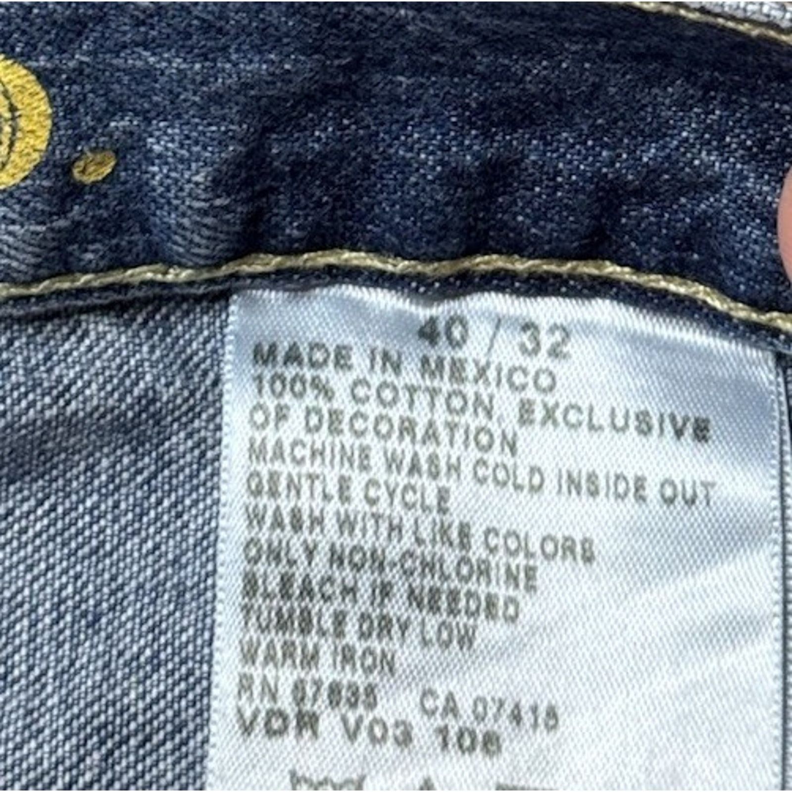 Nautica Baggy Nautica Fit y2k Jeans 40x32 Wide Leg Skater Type Size US 40 / EU 56 - 5 Thumbnail