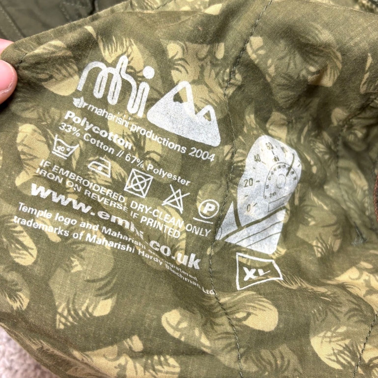 Maharishi Maharishi MHI Baggy Cargo Pants Men's XL 36x35 Military Streetwear Green Size US 36 / EU 52 - 7 Thumbnail