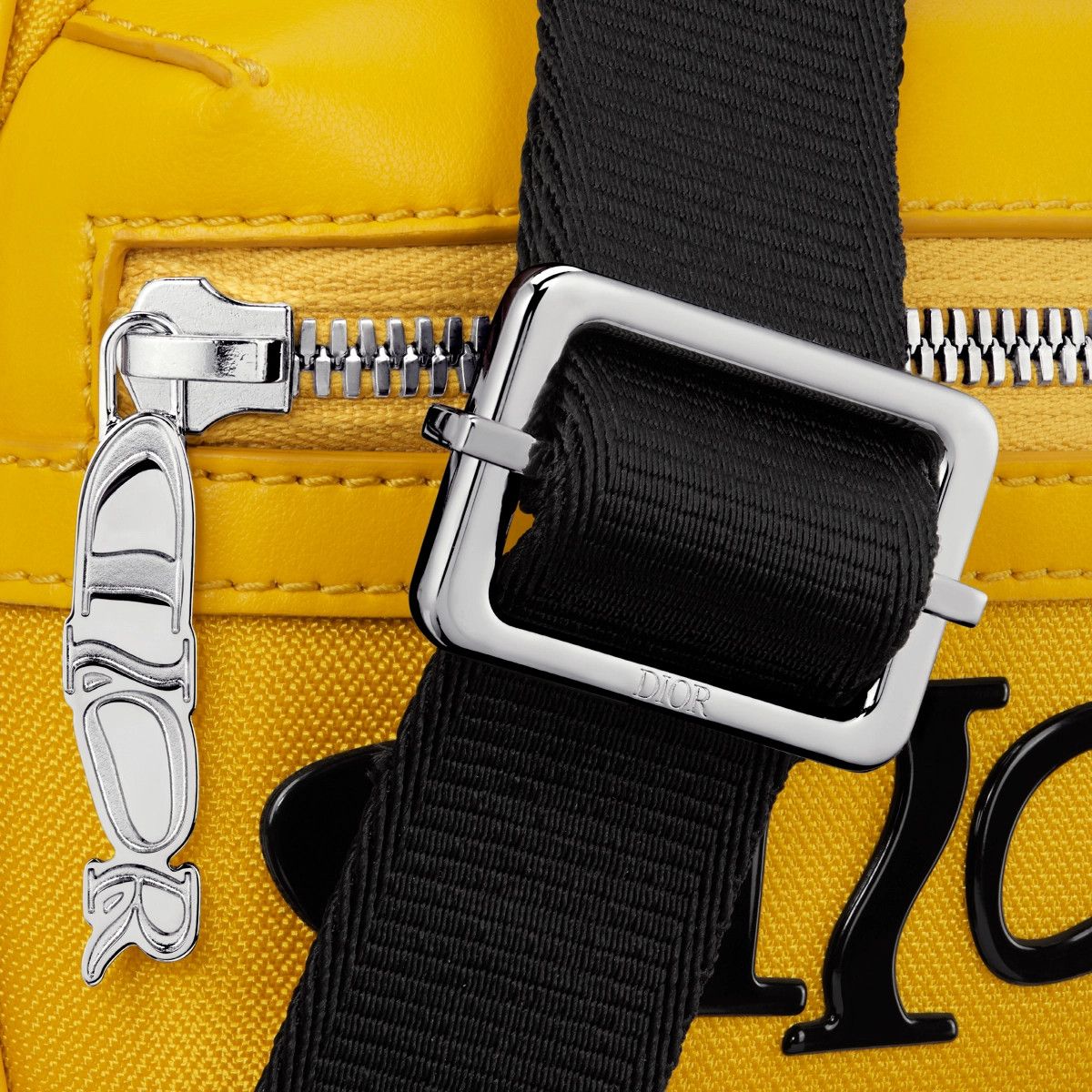 Dior o1bcso1str0126 Size : OS/ 2.0 Zipped Messenger Bag in Yellow Size ONE SIZE - 6 Thumbnail