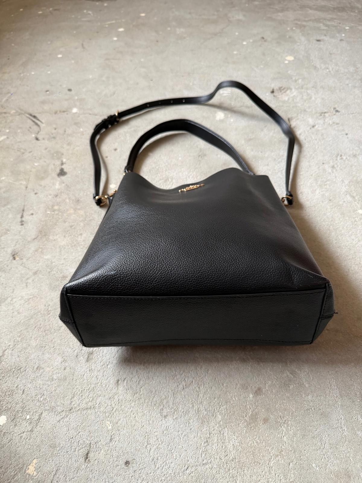 Coach Coach 2Way 22 Mollie Leather Bucket Bag Black Size ONE SIZE - 9 Thumbnail
