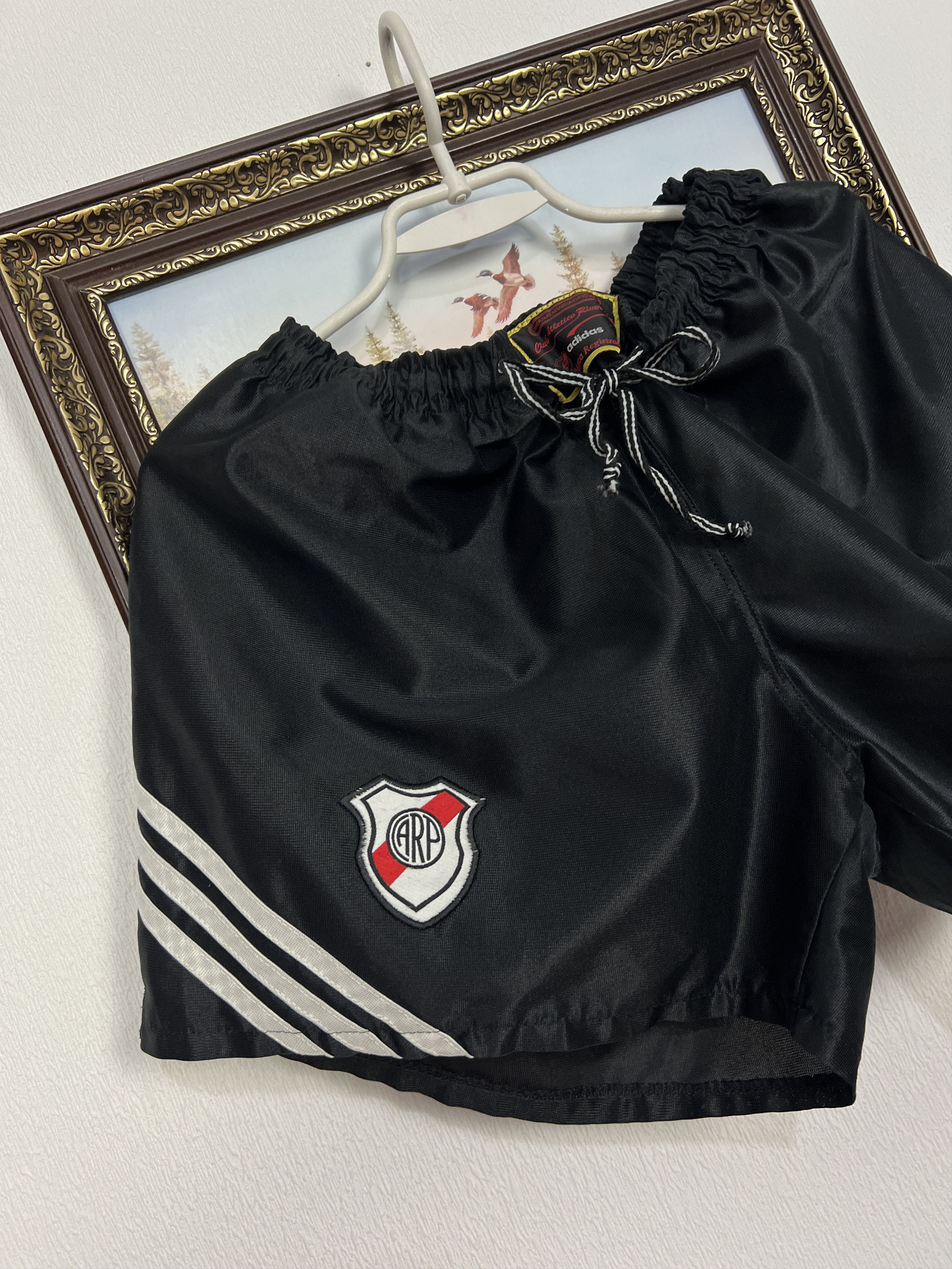Adidas Vintage 90's River Plate Football Shorts Soccer Athletic Size US 34 / EU 50 - 3 Thumbnail