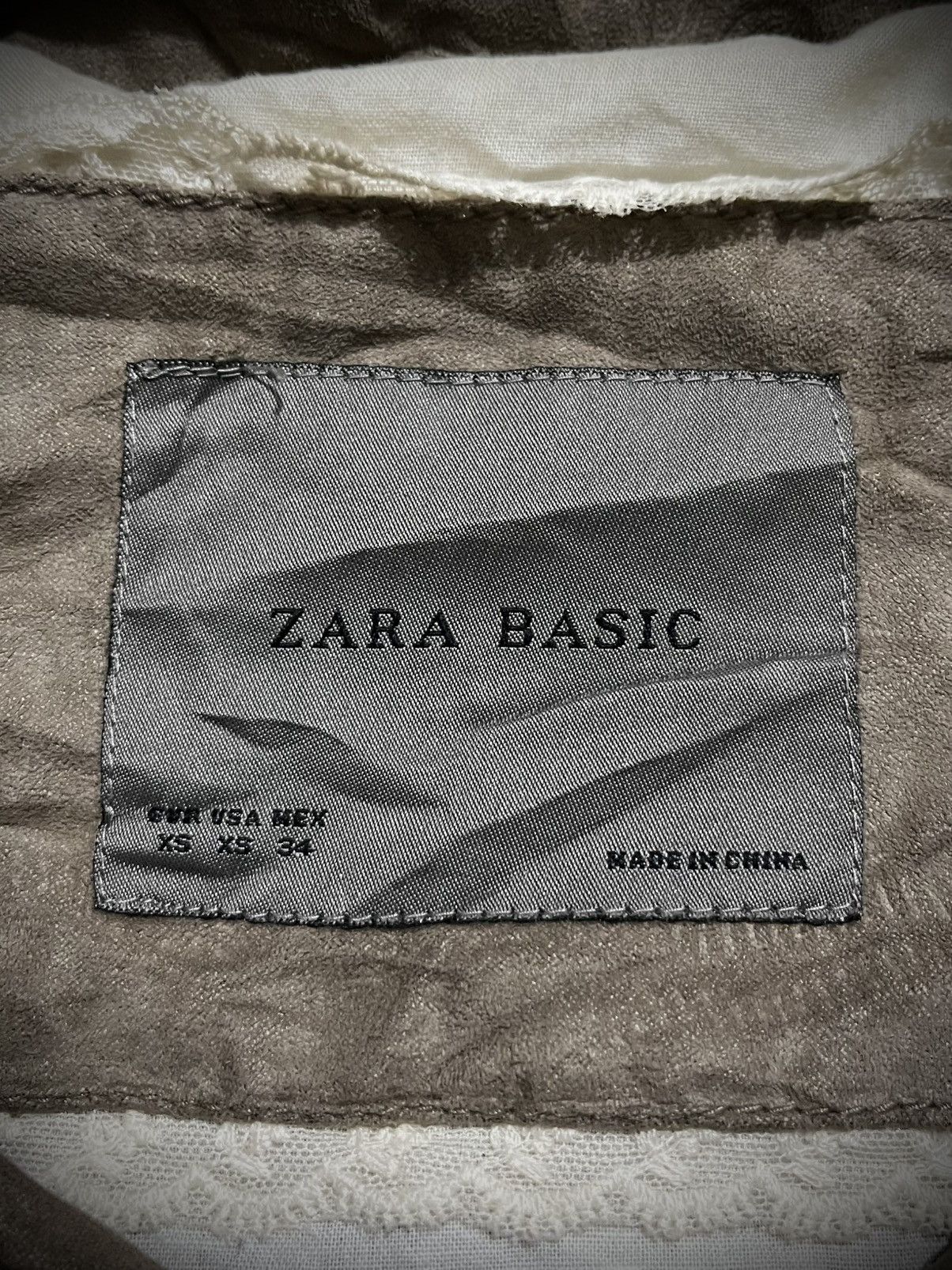 Zara Vintage Zara Suede Jacket Size US S / EU 44-46 / 1 - 8 Thumbnail