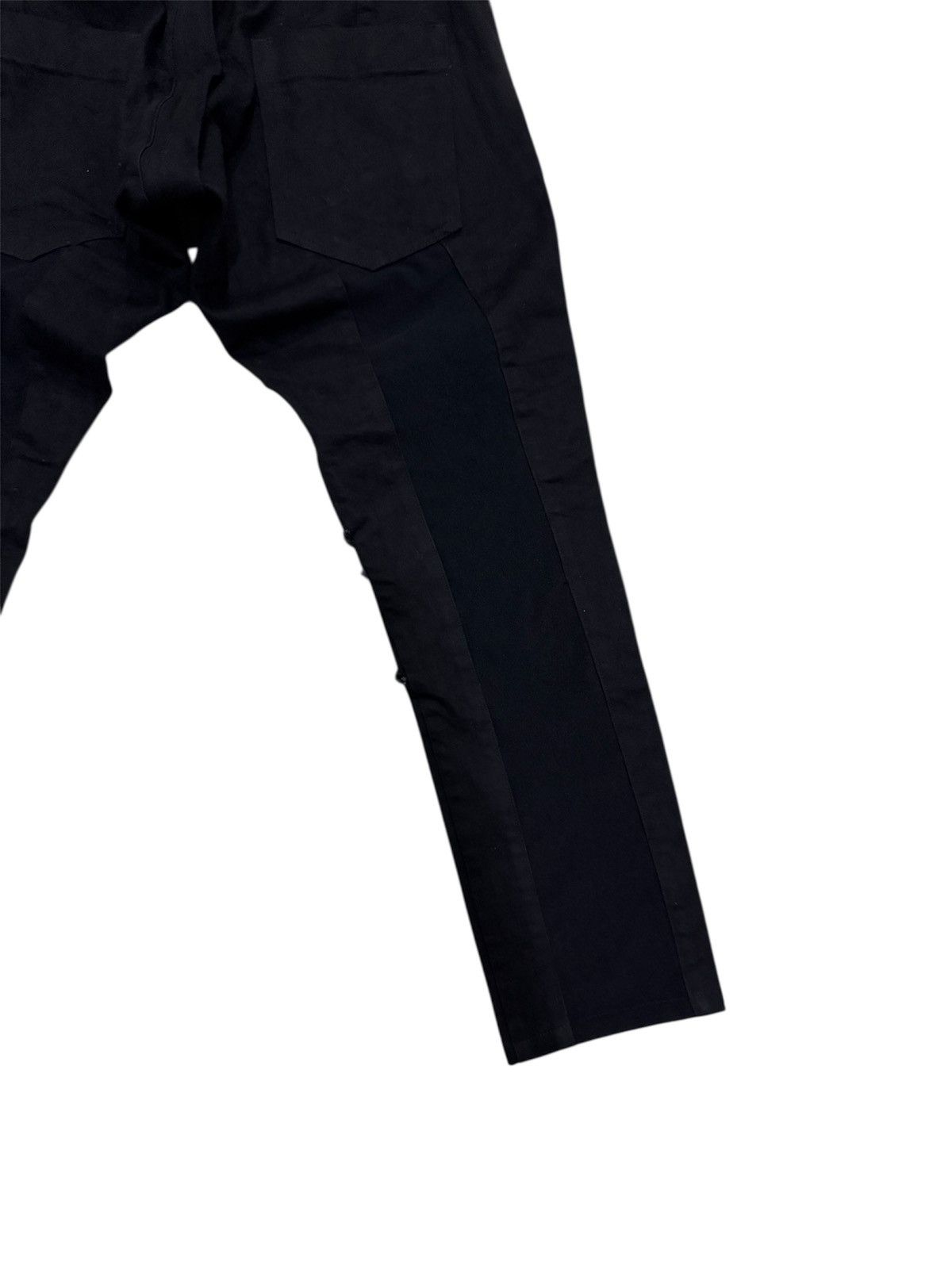 Japanese Brand × kiryuyrik JAPAN AVANT-GARDE DESIGN KIRYUYRIK BONDAGE DAMAGE PANTS Size US 30 / EU 46 - 13 Thumbnail