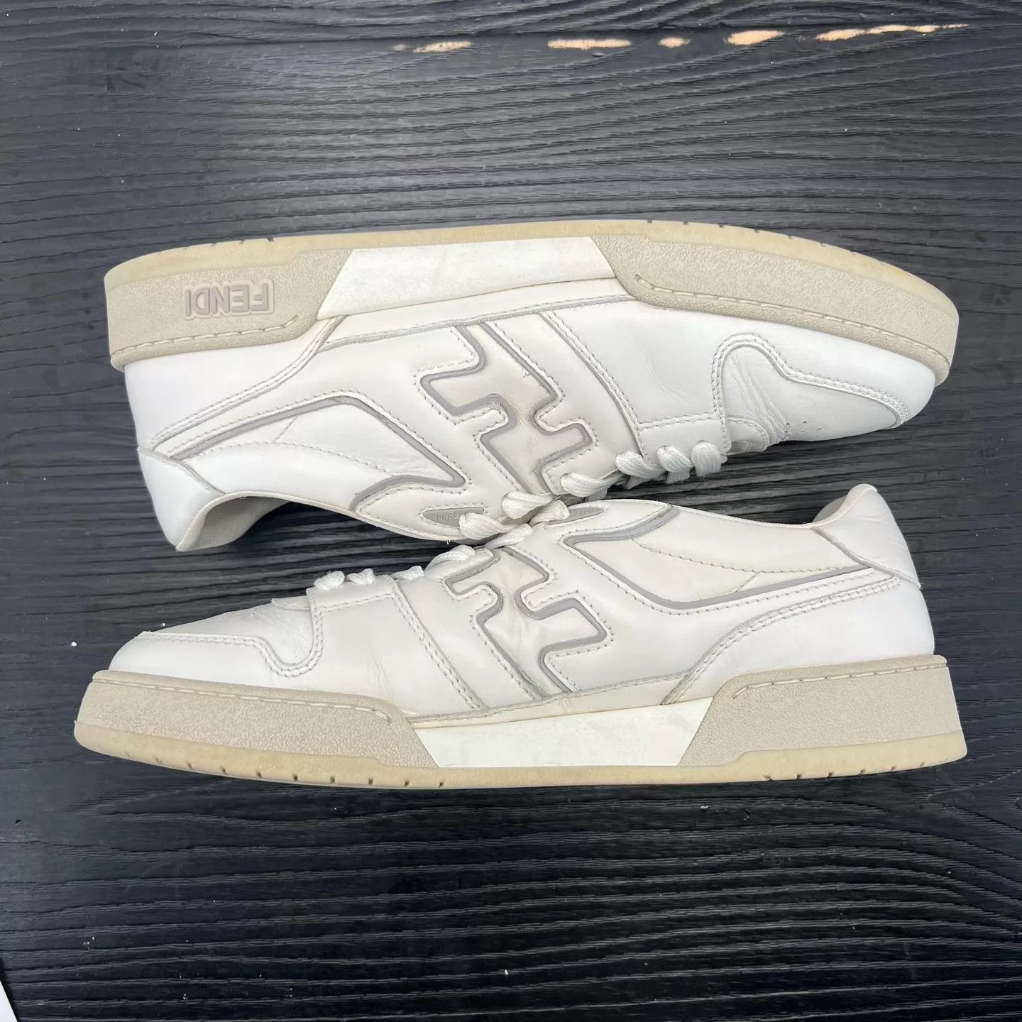 Fendi Fendi Match Off-White US7.5/EU41.5 Near New with box Size US 8.5 / EU 41-42 - 7 Thumbnail